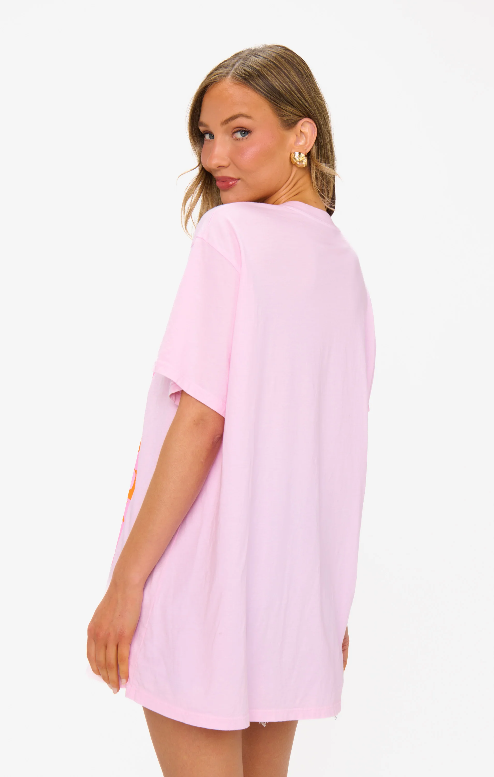 24 Hour Tee ~ Pink Daisy Graphic - Image 4