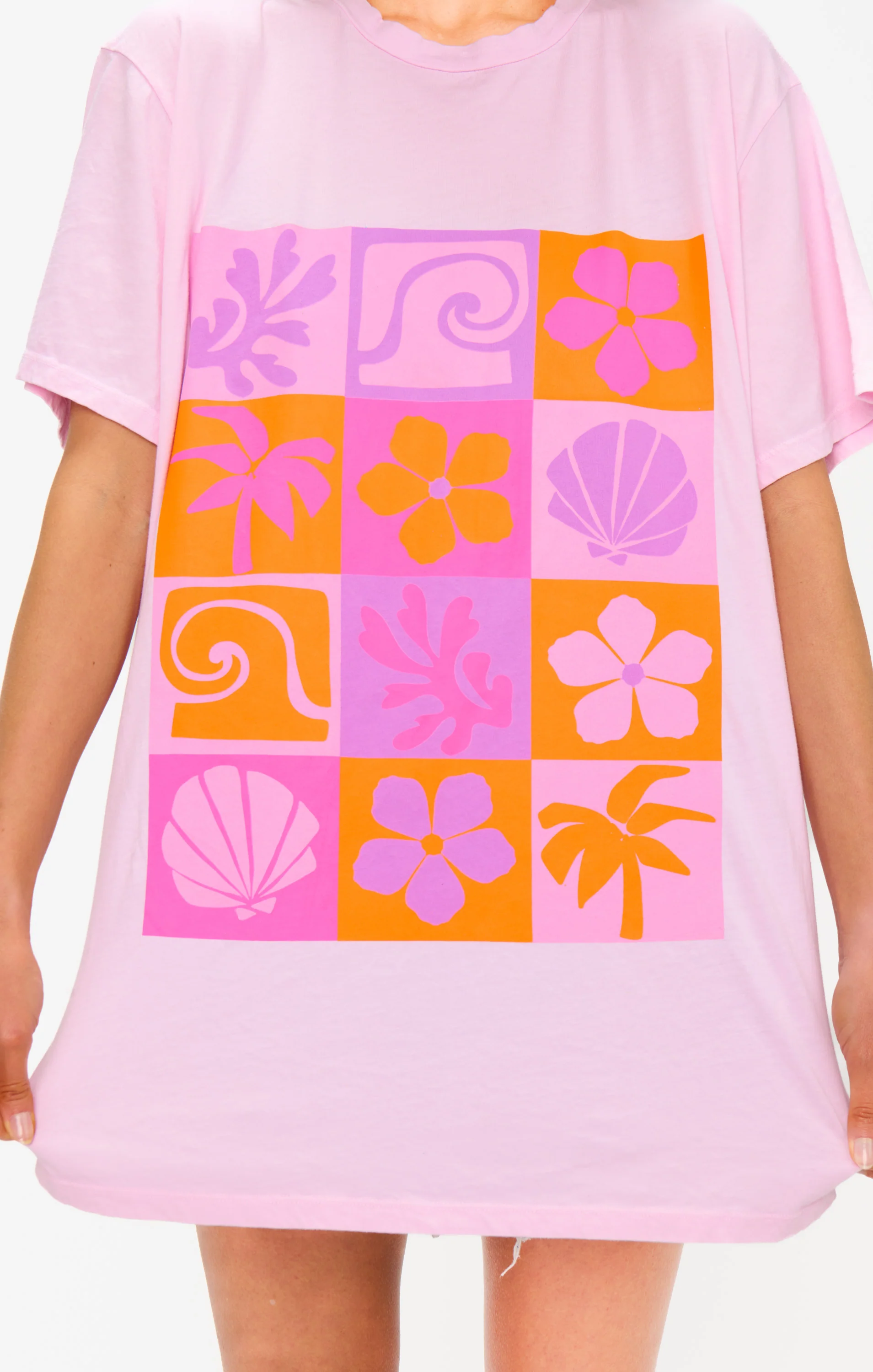 24 Hour Tee ~ Pink Daisy Graphic - Image 6