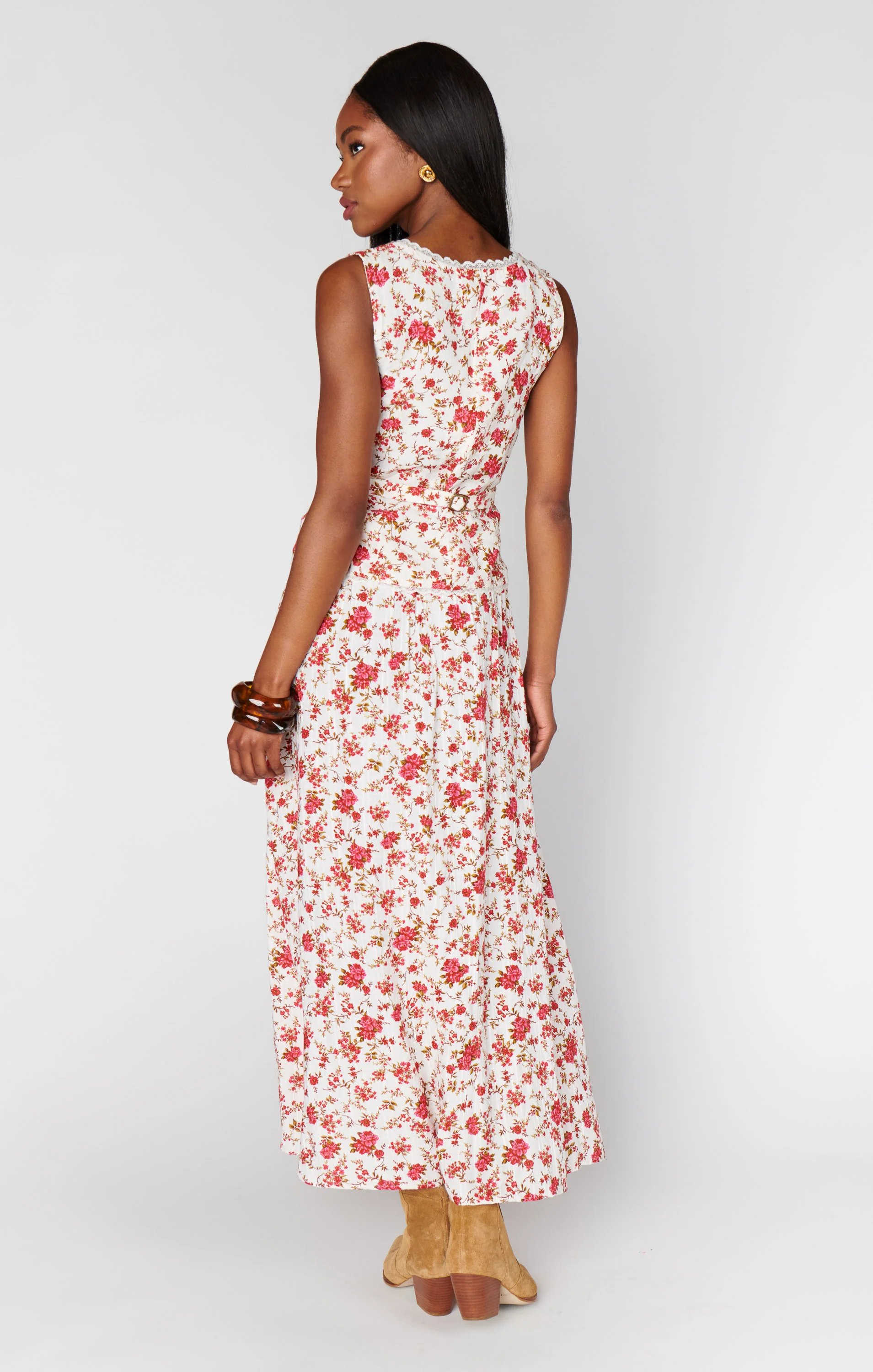 Adrianna Maxi Skirt ~ Southern Roses - Image 3