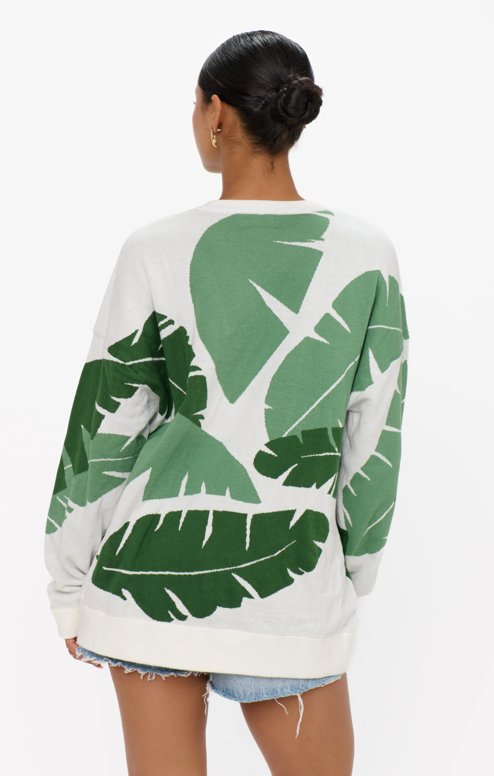 Adventure Sweater ~ Tropical Palm Knit - Image 5