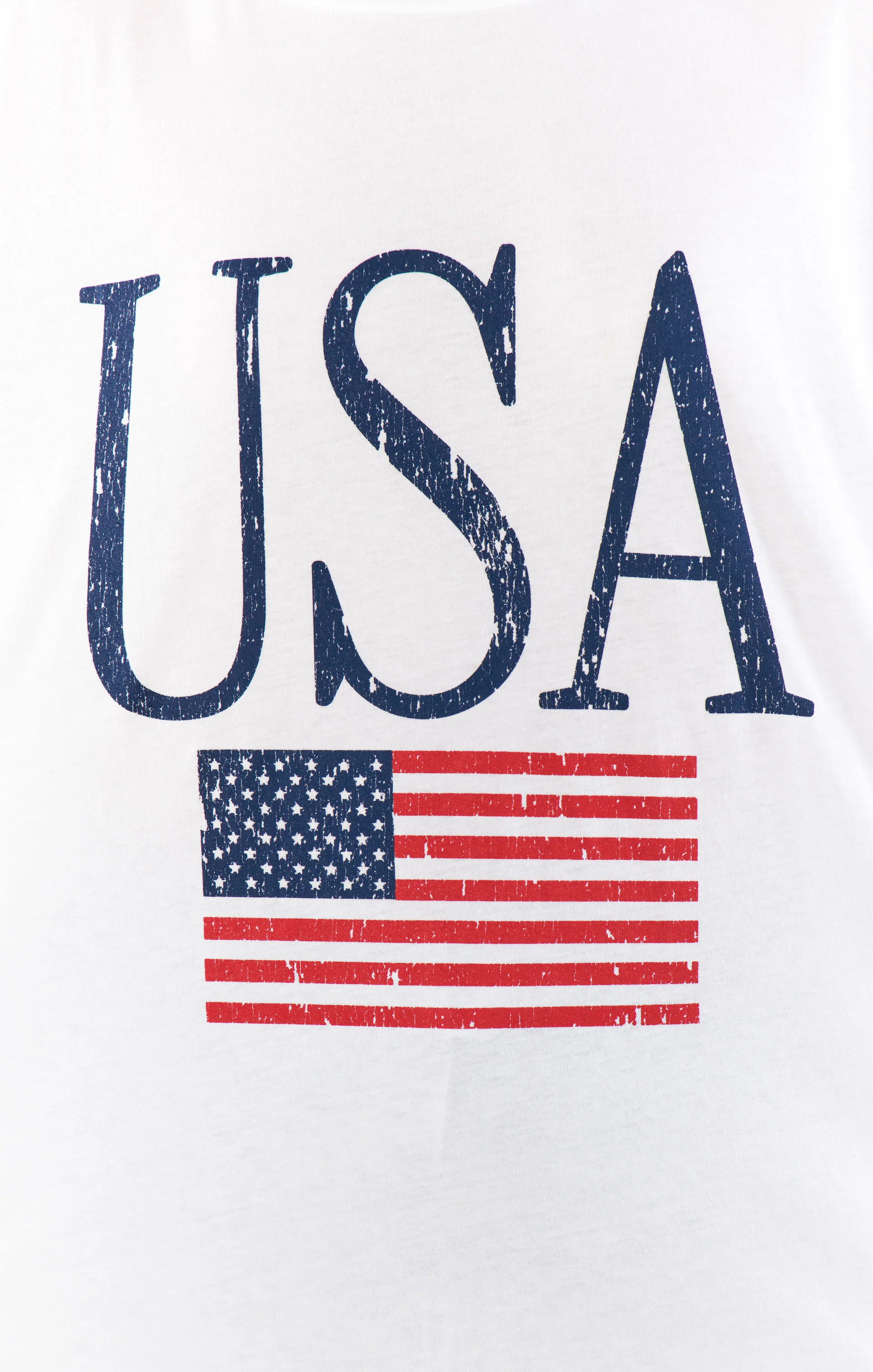 Airport Tee ~ USA Flag Graphic - Image 6