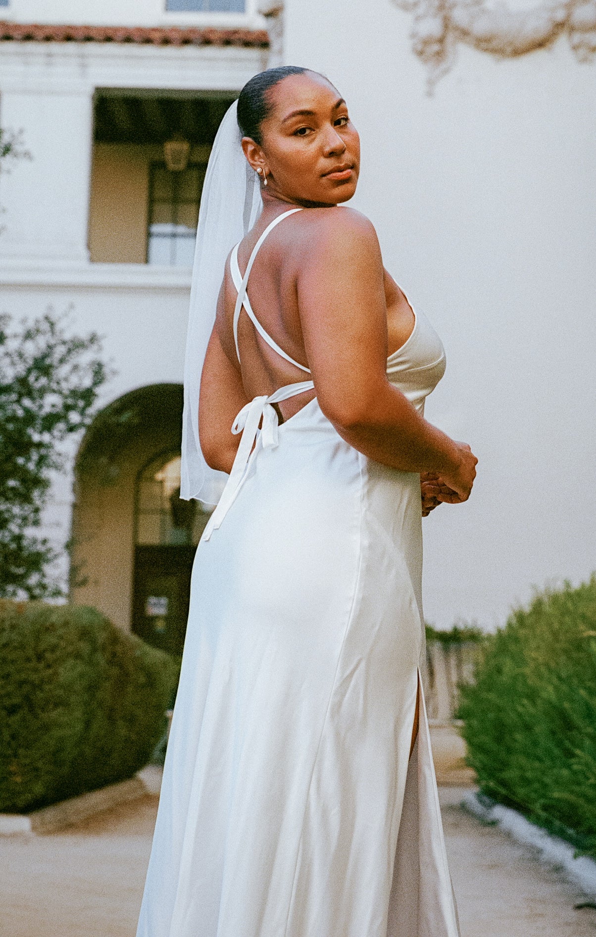 Anderson Maxi Dress ~ Ivory Luxe Satin - Image 6