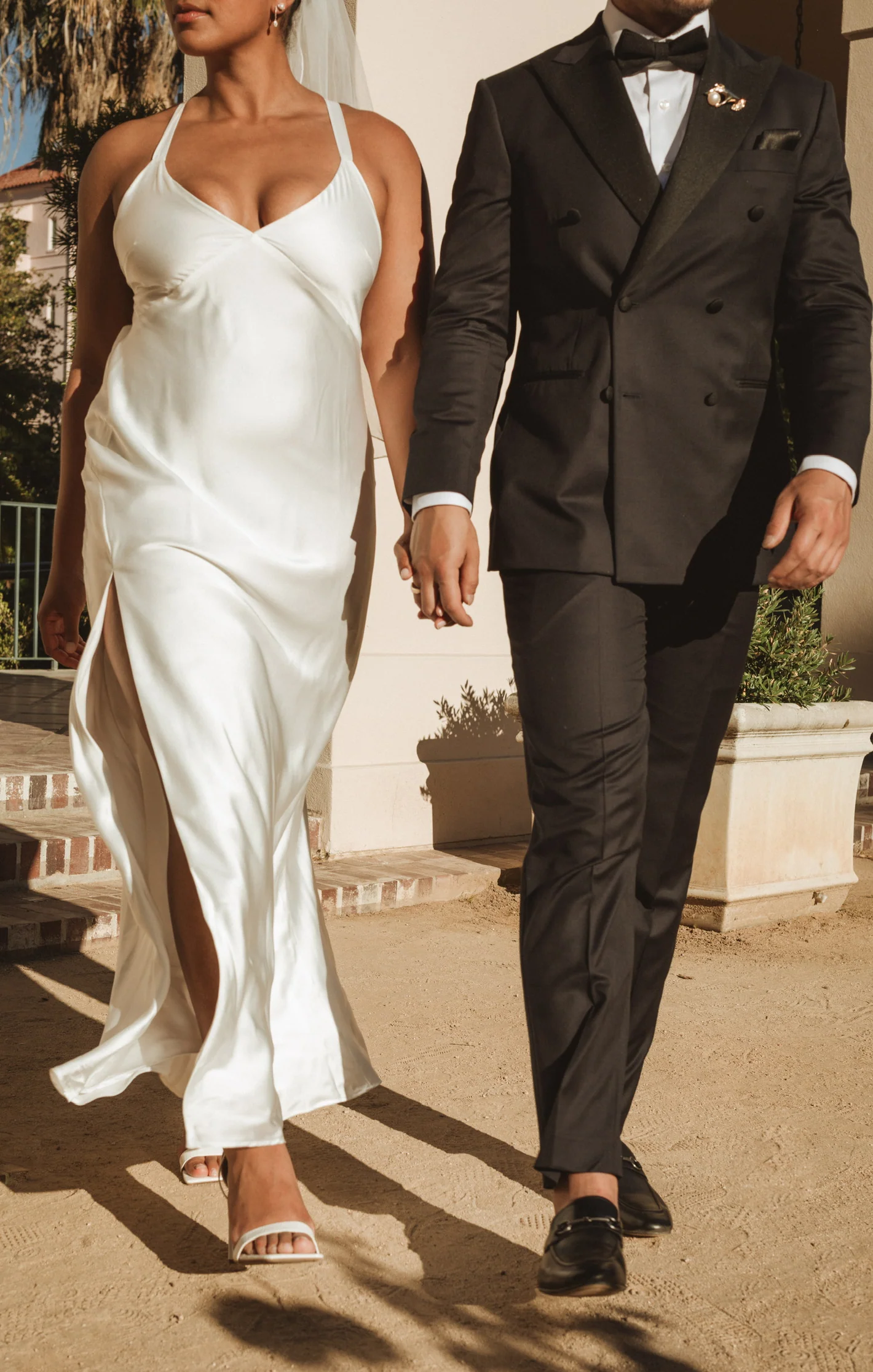 Anderson Maxi Dress ~ Ivory Luxe Satin - Image 7