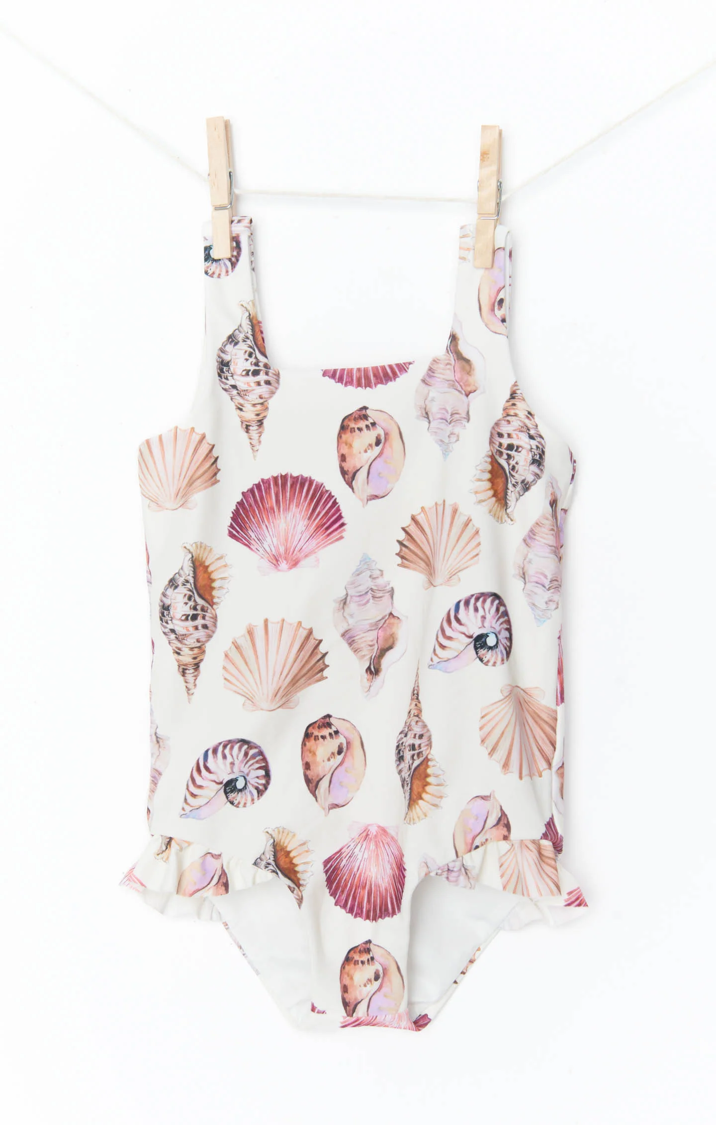 Annabel One Piece ~ White Shells - Image 4