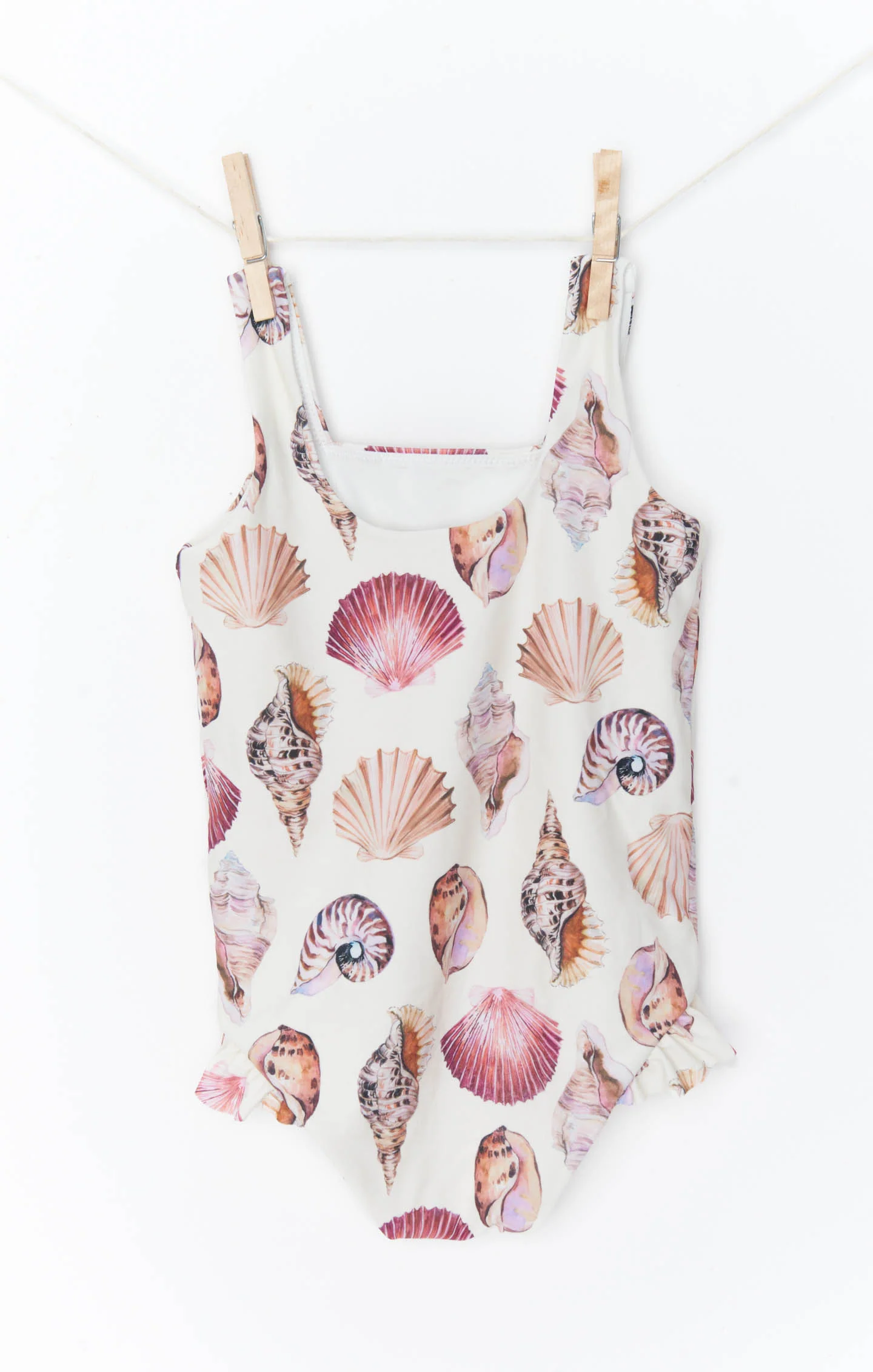 Annabel One Piece ~ White Shells - Image 5