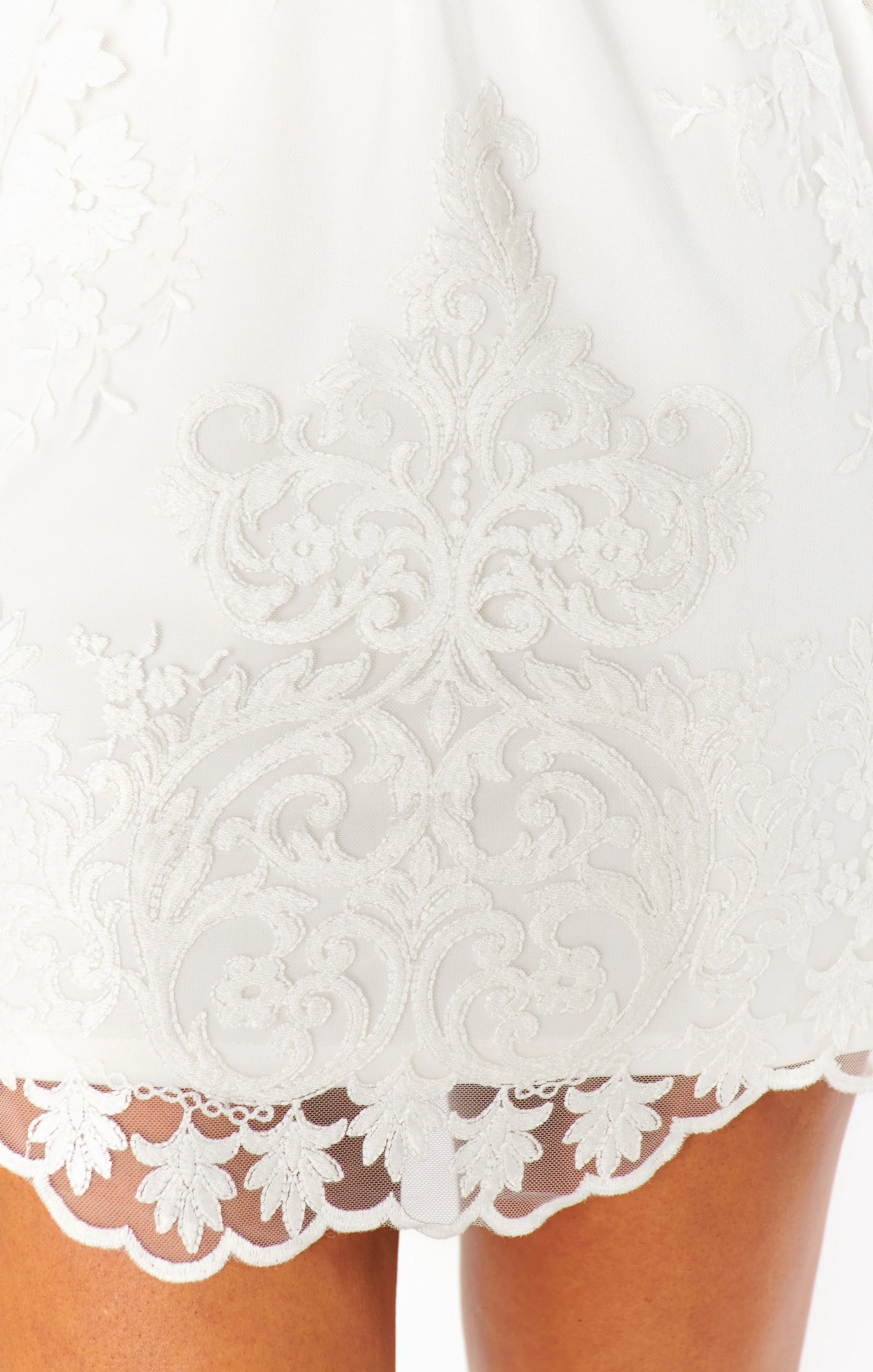 Avery Mini Dress ~ Adorning Lace White - Image 6