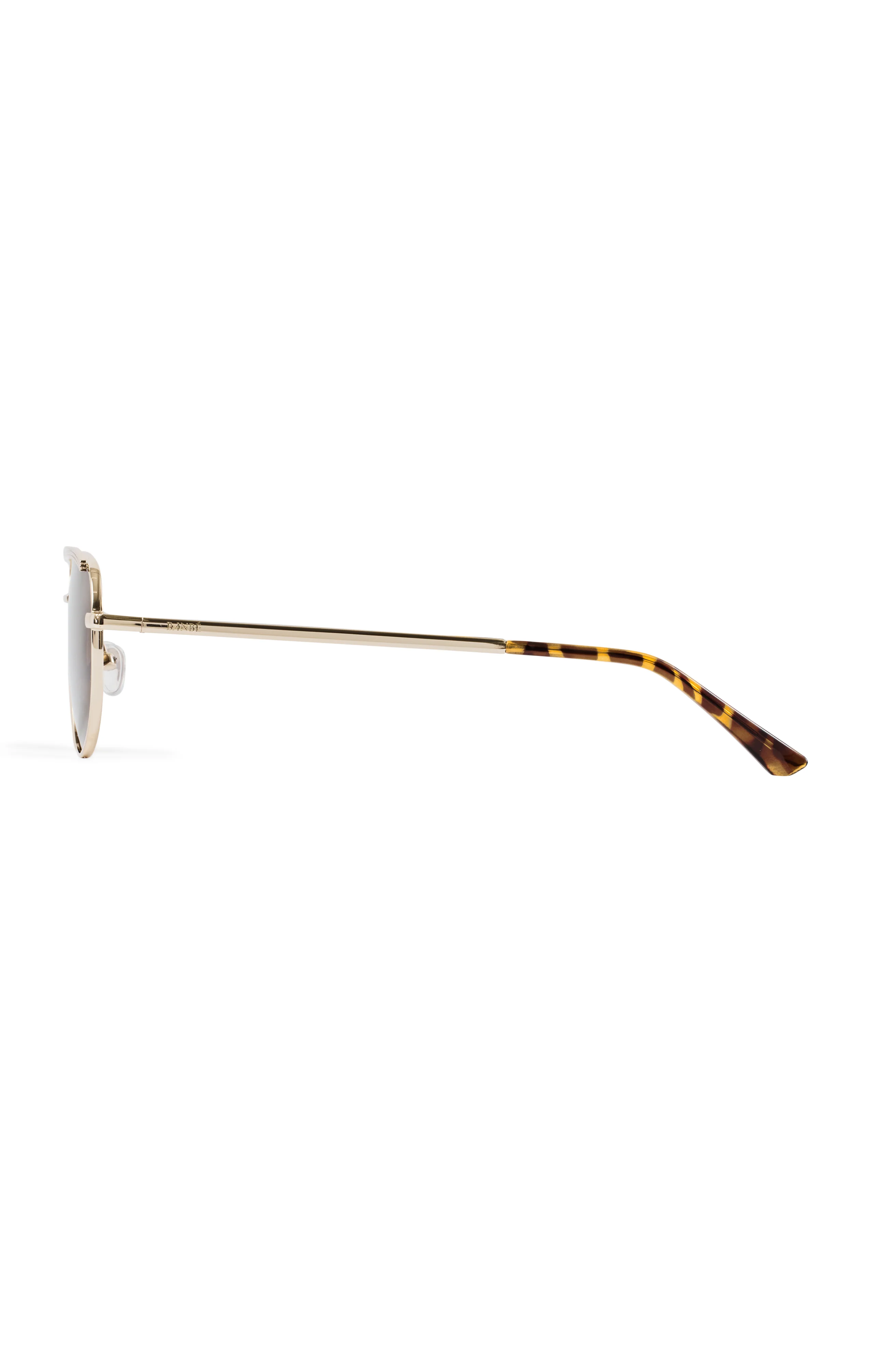 Banbé Eyewear The Halle Sunglasses ~ Gold/Brown - Image 7