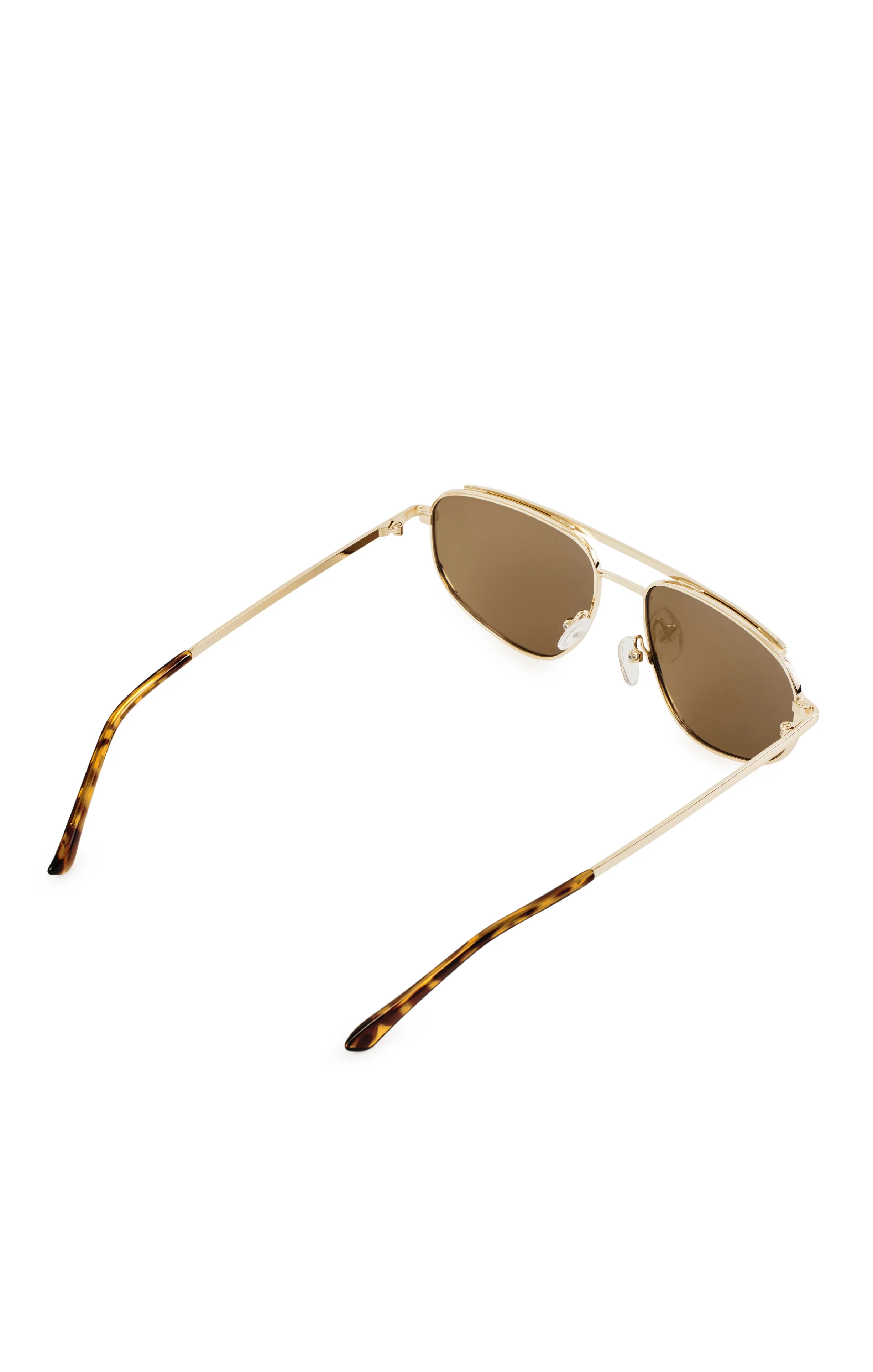 Banbé Eyewear The Halle Sunglasses ~ Gold/Brown - Image 8