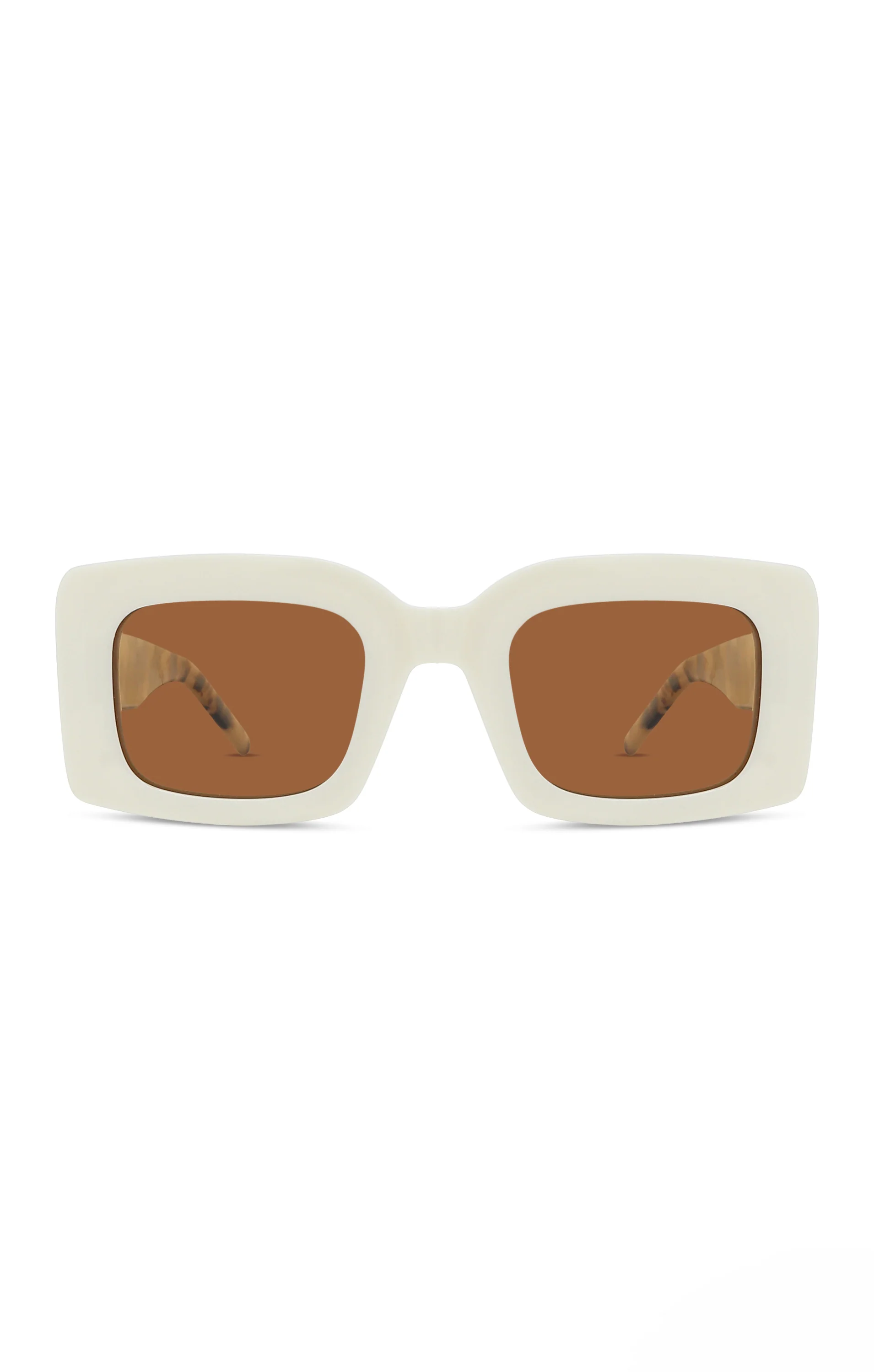 Banbé Eyewear The Kendall Sunglasses ~ Ivory & Blonde Tort - Image 5