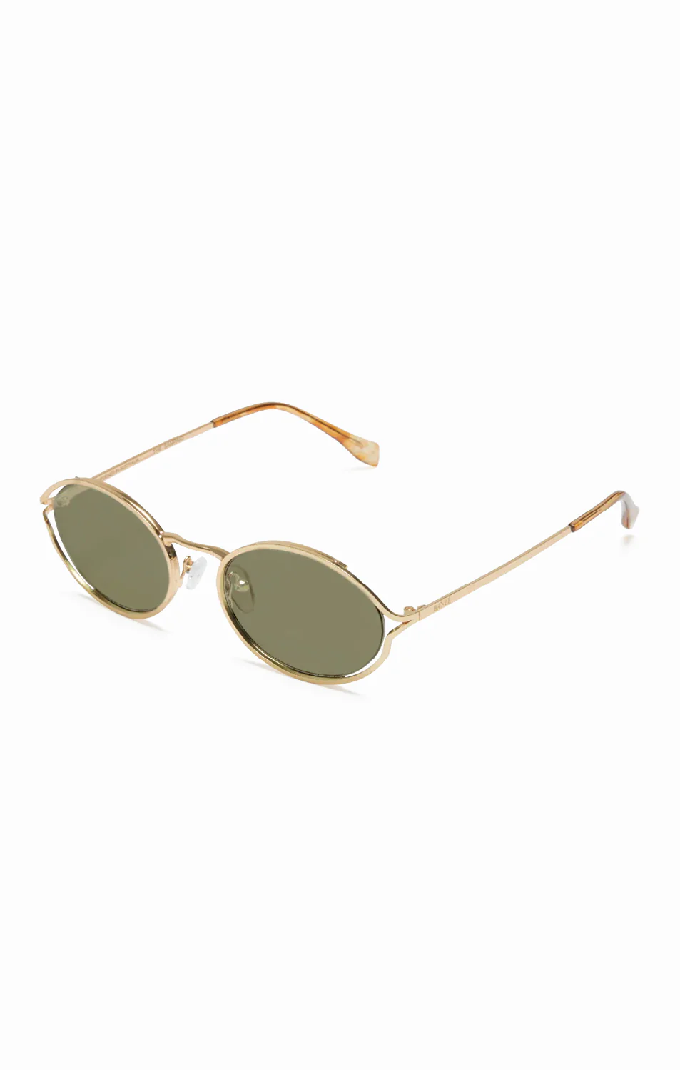 Banbé Eyewear The Sampaio Sunglasses ~ Gold/Olive - Image 2