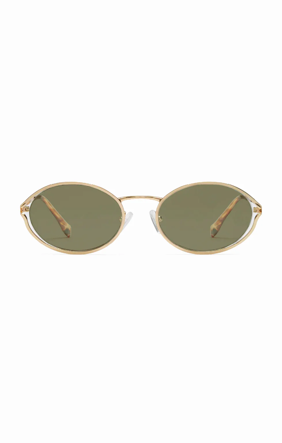 Banbé Eyewear The Sampaio Sunglasses ~ Gold/Olive - Image 4
