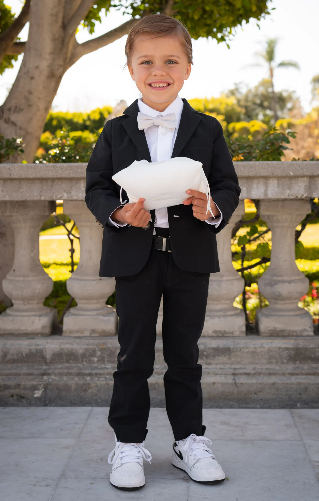 Benjamin Suit Set ~ Black Linen - Image 2