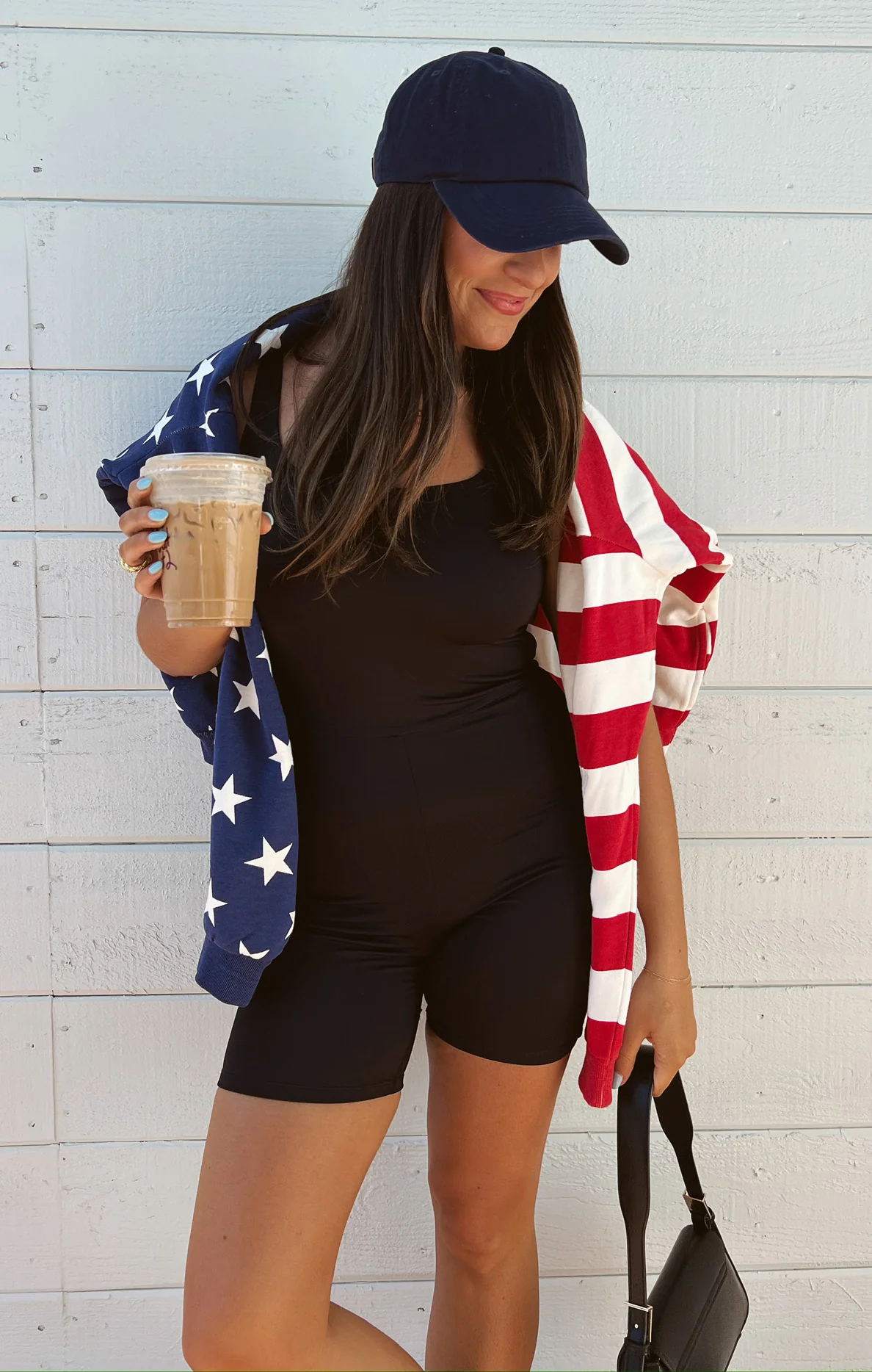 Benny Half Zip Sweatshirt ~ Flag Knit - Image 2