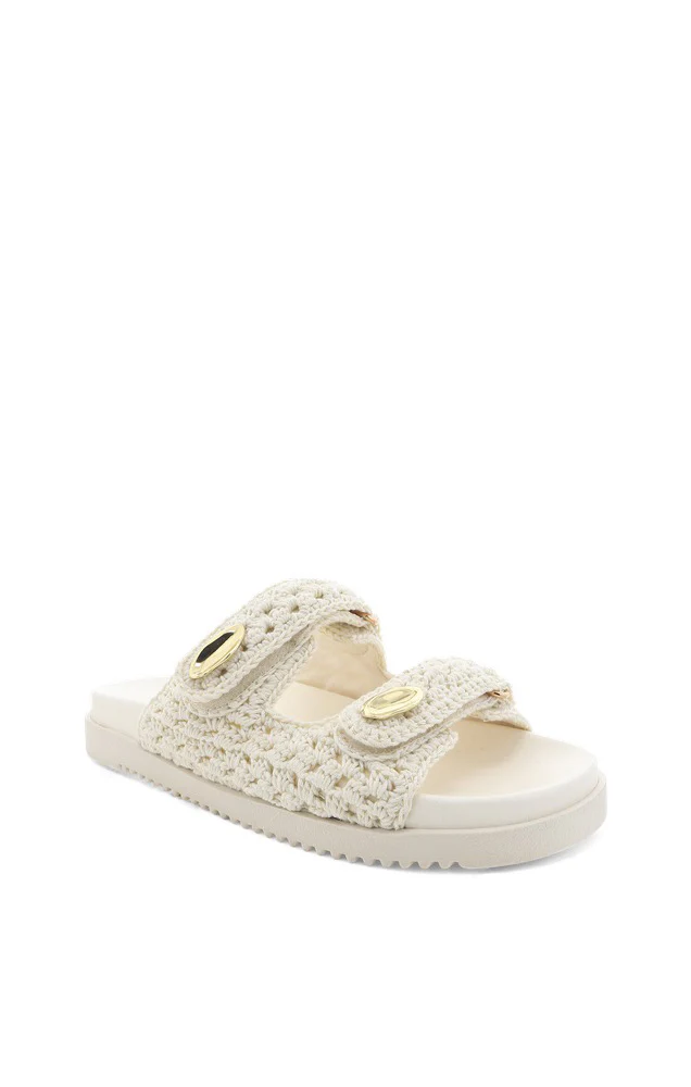 Billini Aricella Sandal ~ Ivory Crochet - Image 4