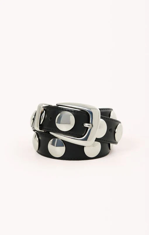 Billini Bailey Belt ~ Black/Silver - Image 2