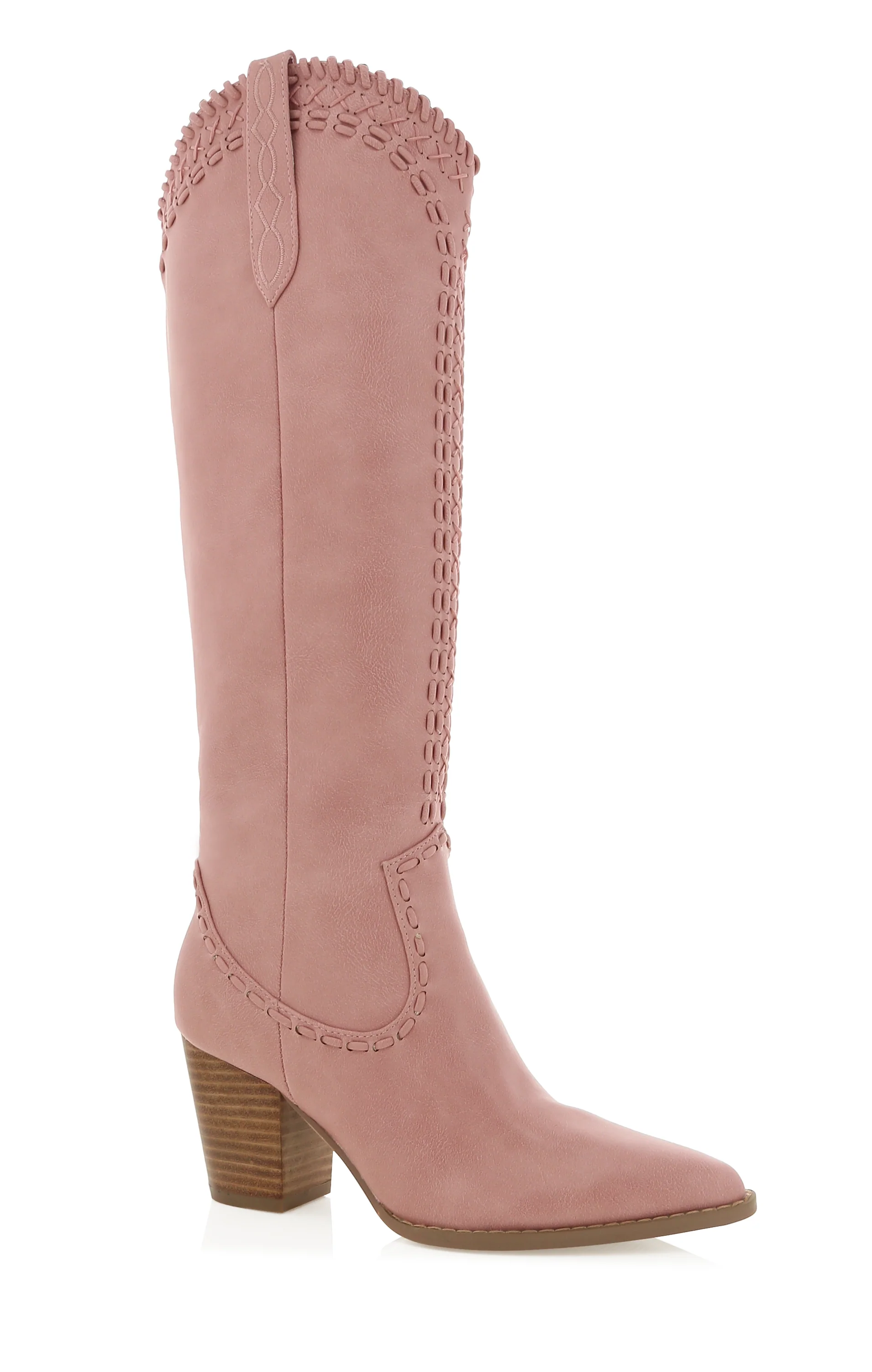 Billini Finley Cowboy Boot ~ Burnished Pink - Image 4