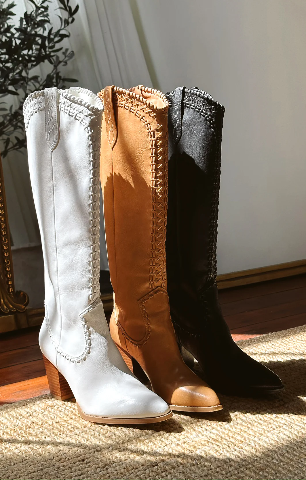 Billini Finley Cowboy Boot ~ White - Image 5