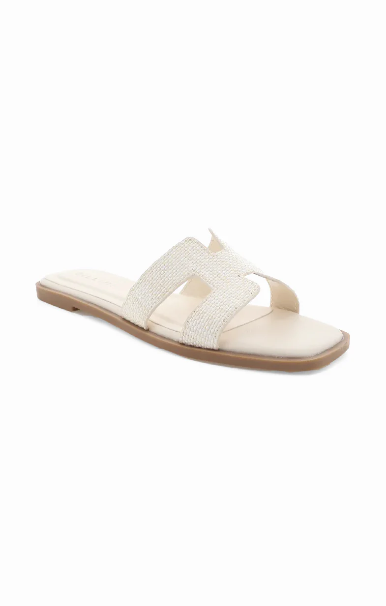 Billini Gordy Sandal ~ Cream Raffia - Image 3
