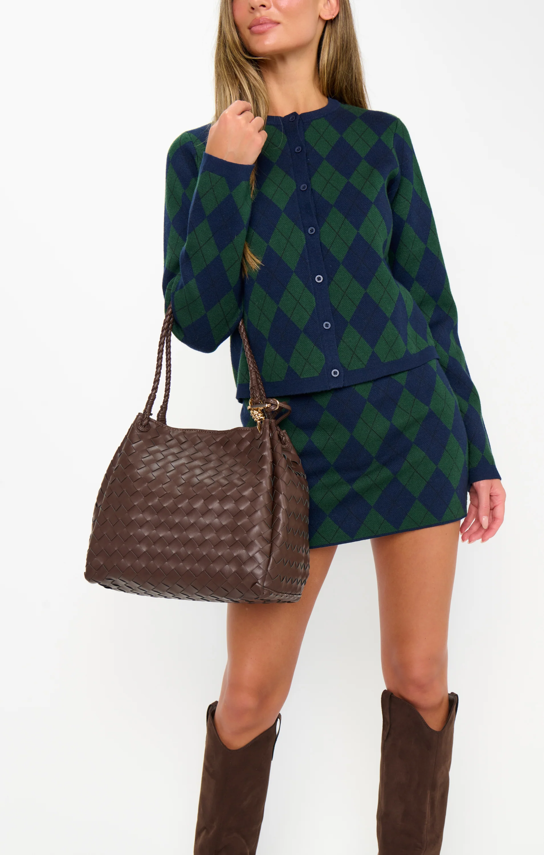 Billini Leni Shoulder Bag ~ Chocolate - Image 3