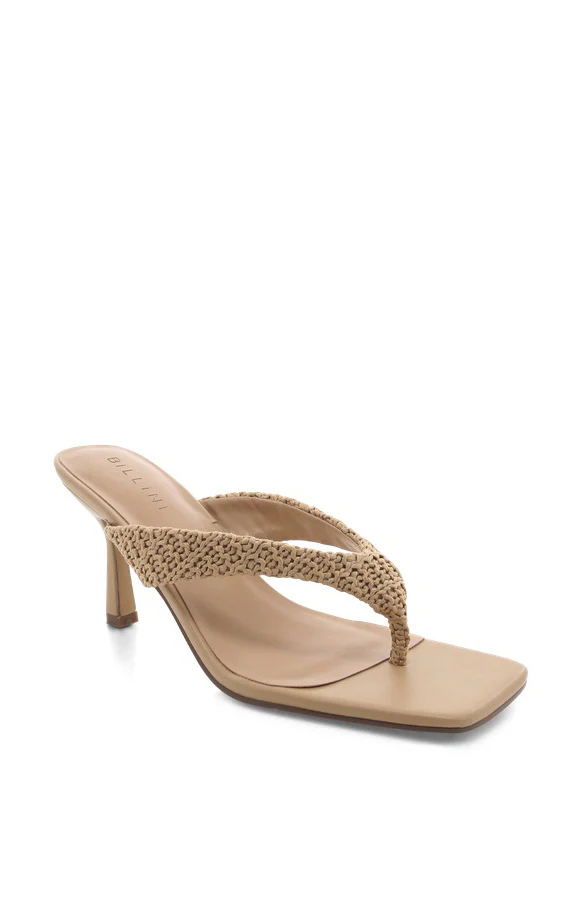 Billini Ravenna Heel ~ Natural Raffia - Image 2