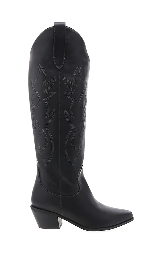 Billini Urson Cowboy Boots ~ Black - Image 4