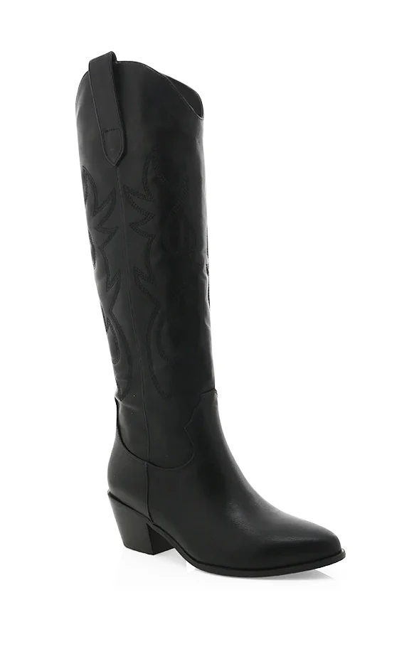 Billini Urson Cowboy Boots ~ Black - Image 5