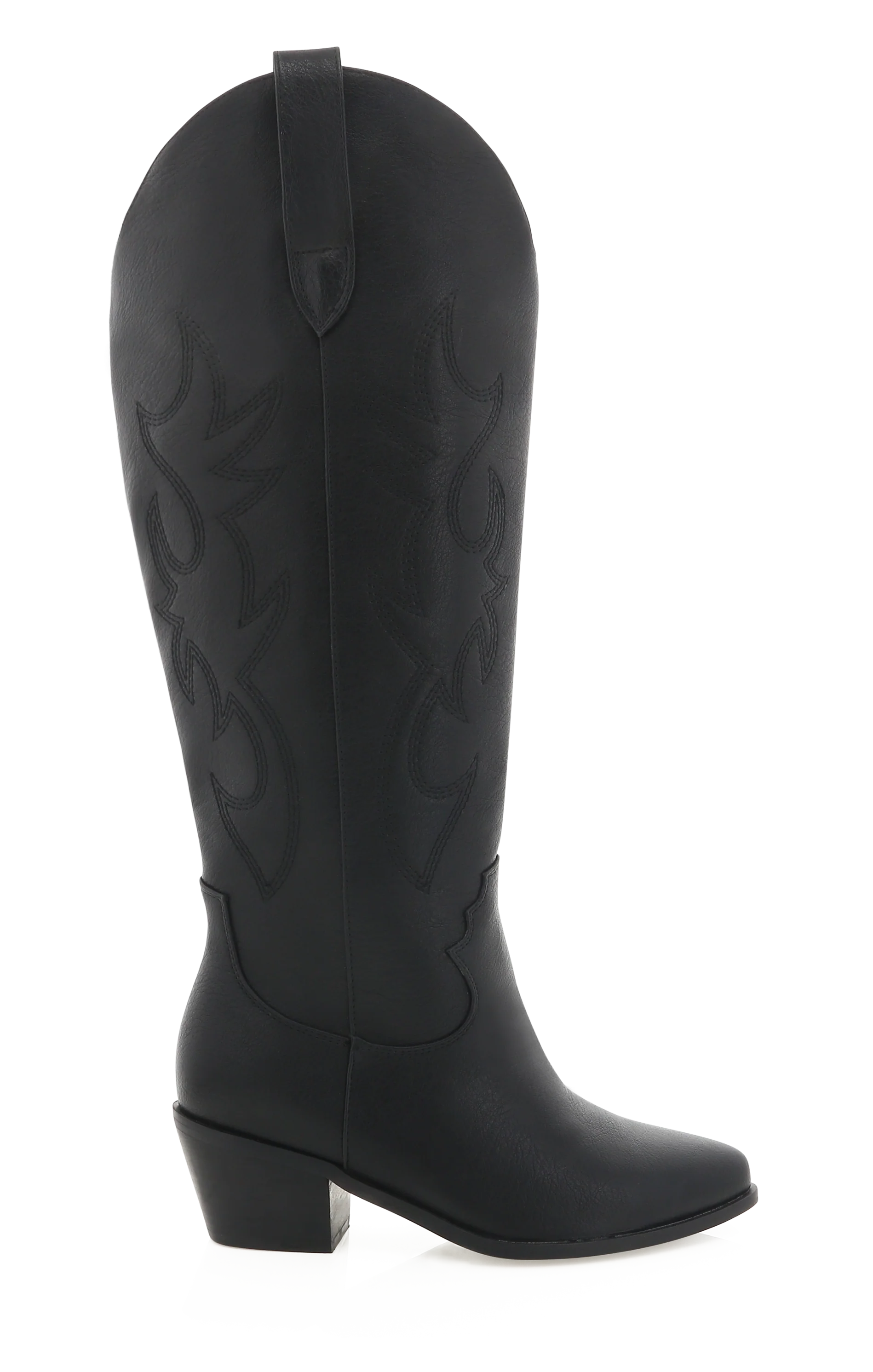 Billini Urson Extra Wide Calf Cowboy Boot ~ Black - Image 8