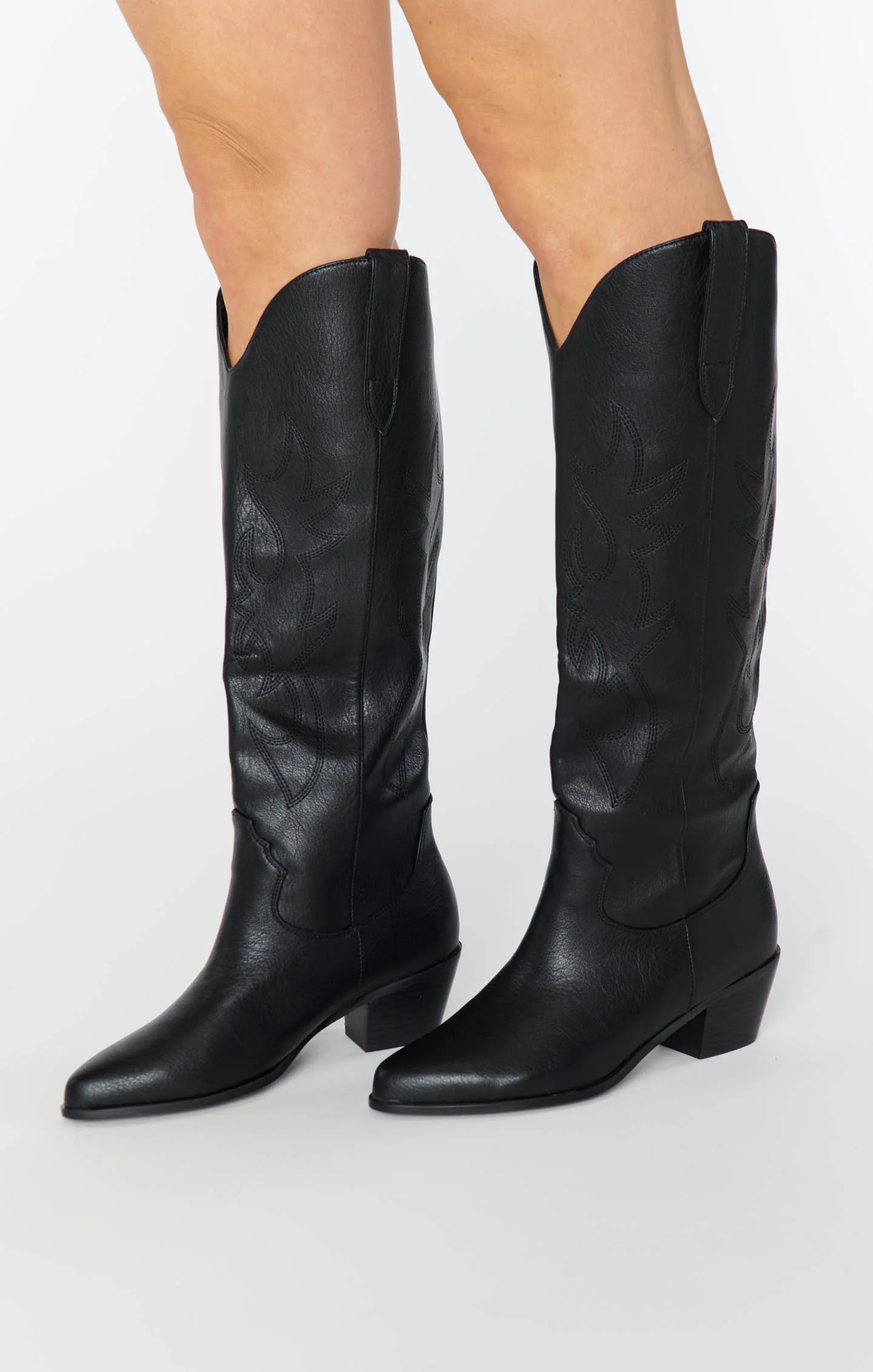Billini Urson Wide Calf Boot ~ Black - Image 5