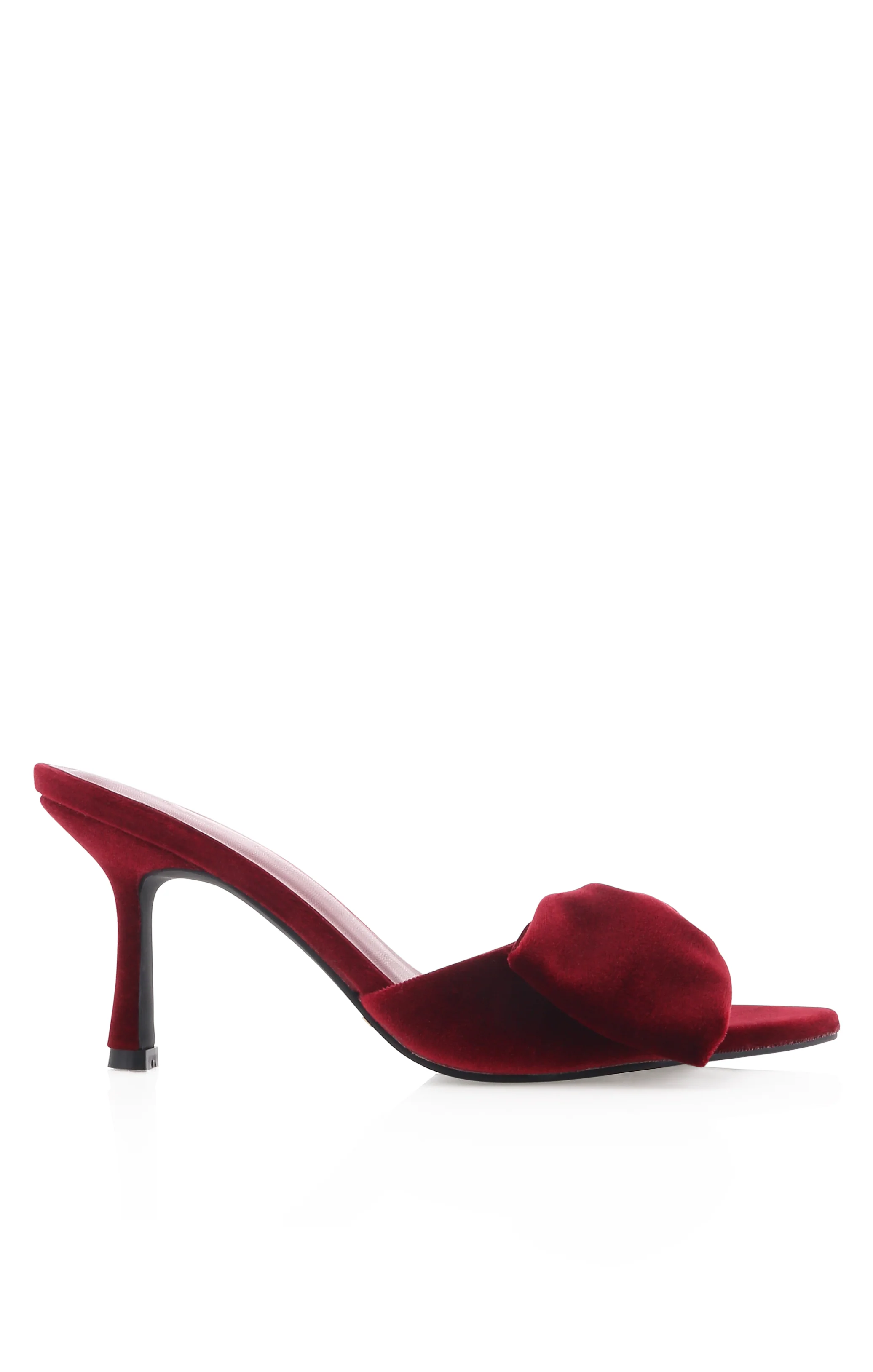 Billini Xandi Heel ~ Cherry Velvet - Image 4