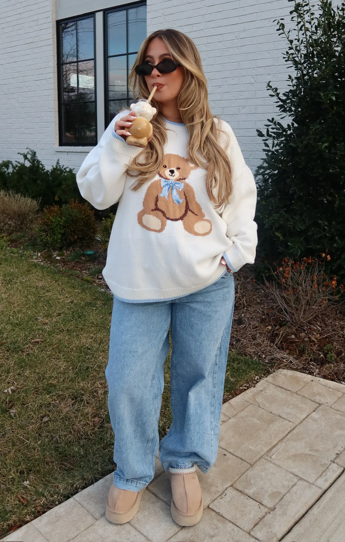 Bistro Sweater ~ Teddy Bear Knit - Image 2