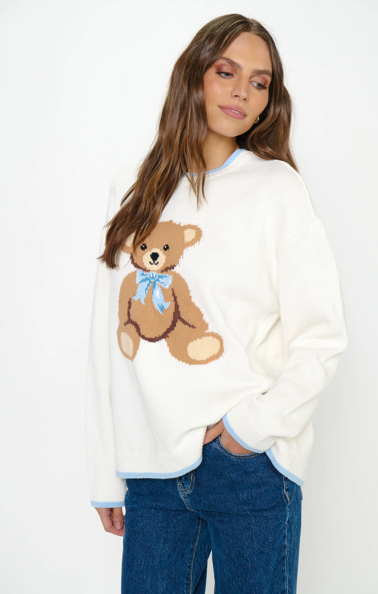 Bistro Sweater ~ Teddy Bear Knit - Image 3