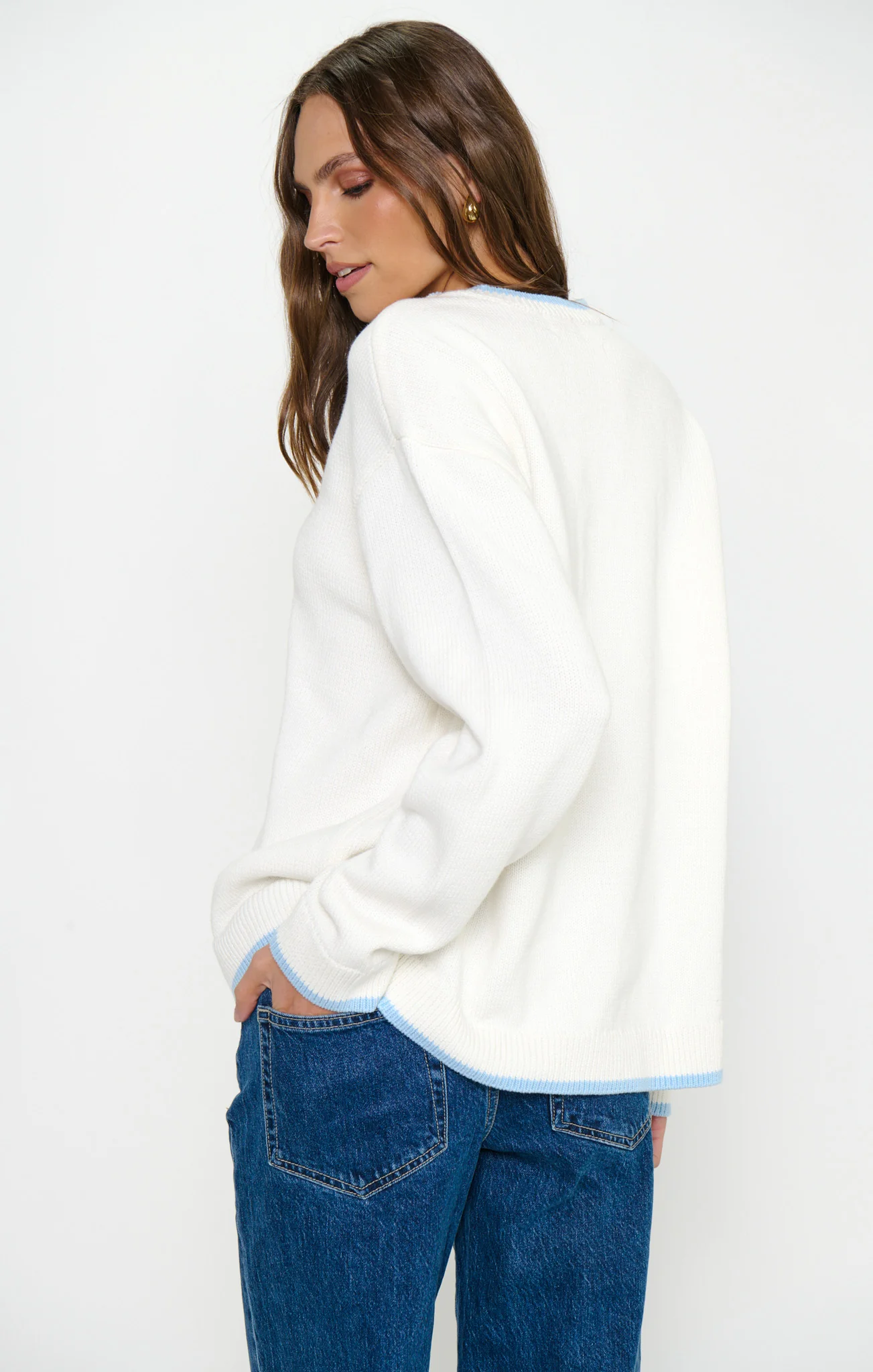 Bistro Sweater ~ Teddy Bear Knit - Image 5