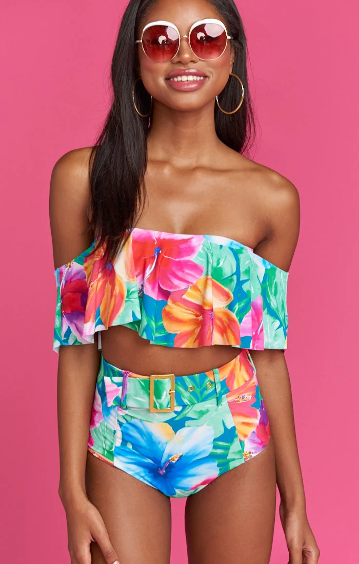 Bondi Ruffle Bikini Top - Image 3
