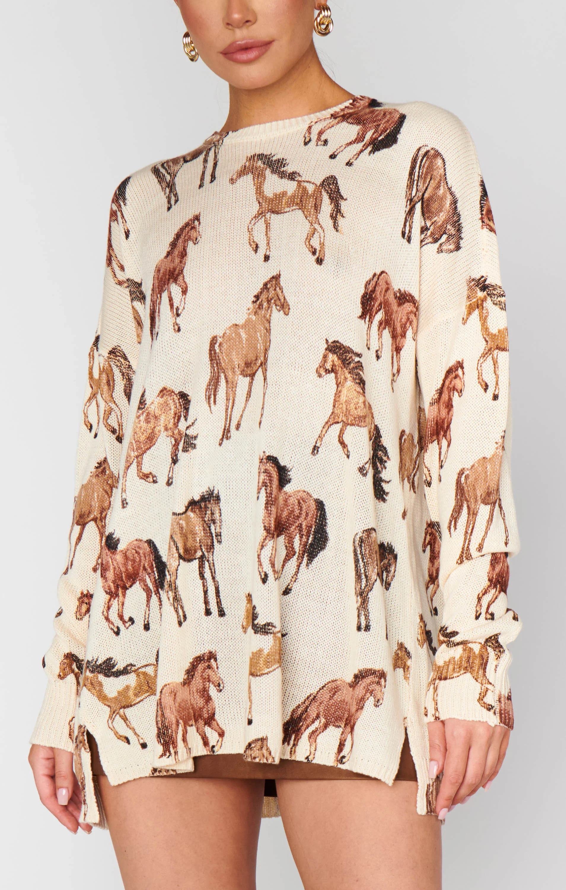 Bonfire Sweater ~ Wild Horses Knit - Image 6
