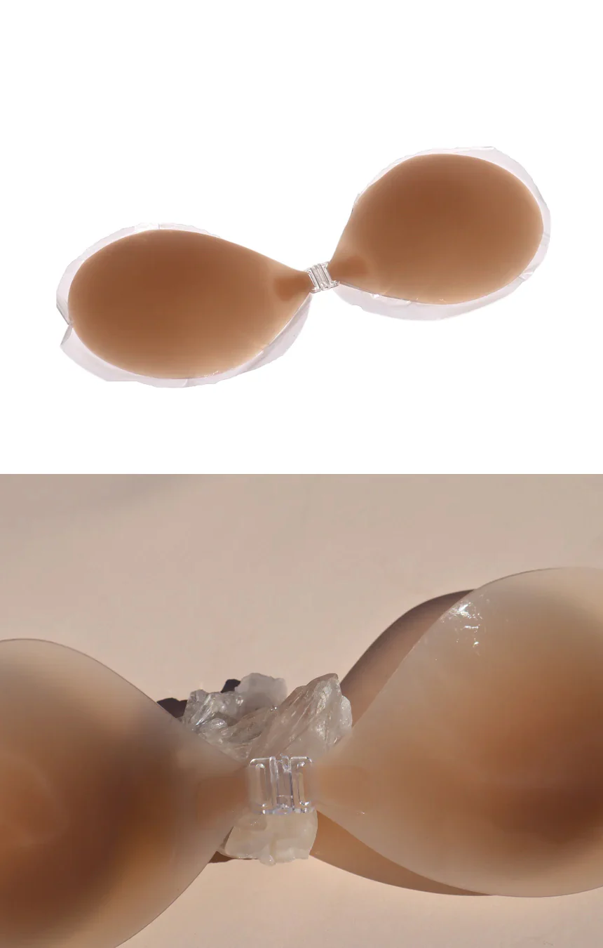 Boob-eez Stick-On Bra ~ Medium Nude - Image 2