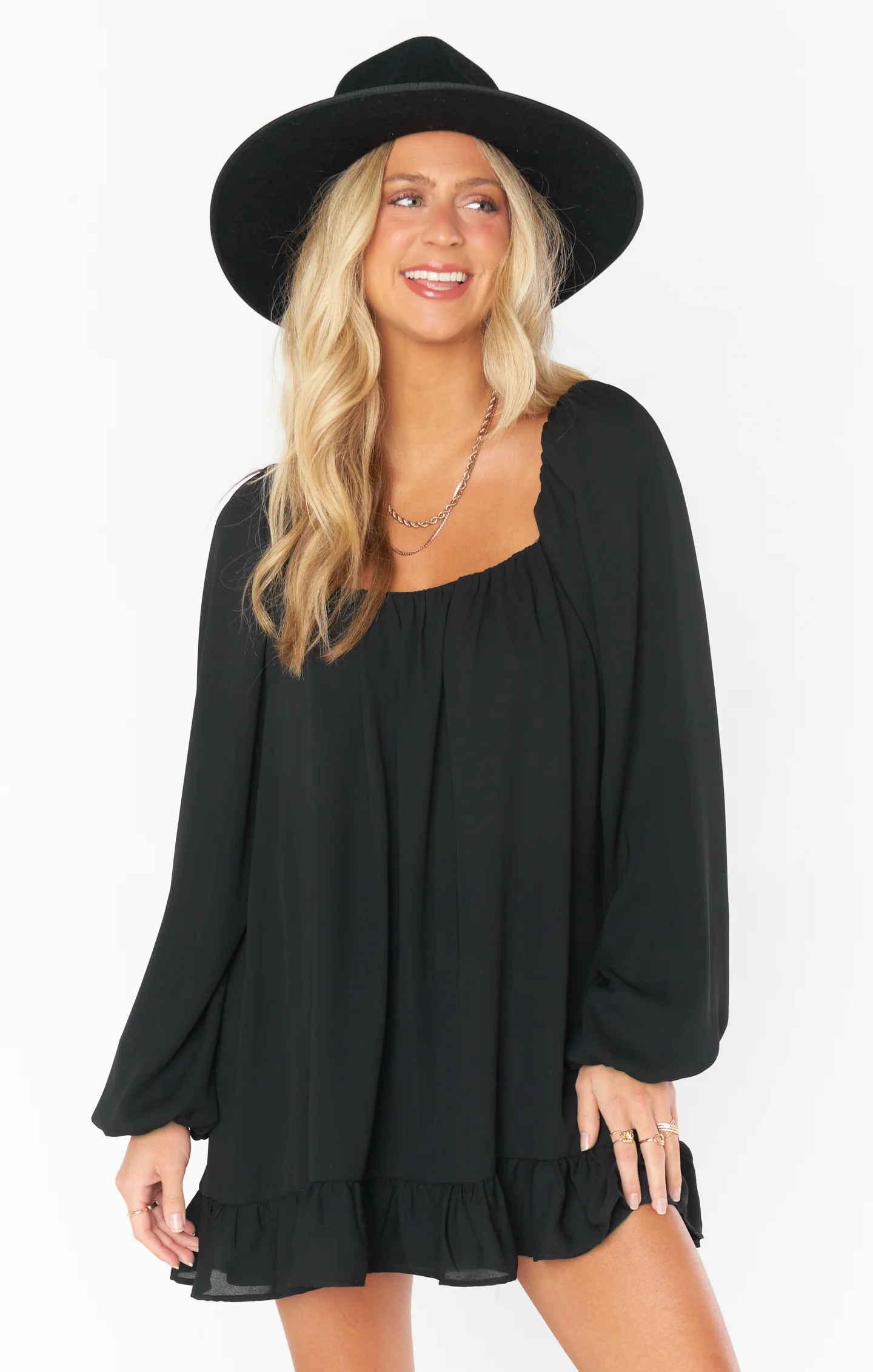 Briar Mini Dress ~ Black - Image 3