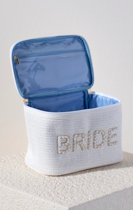 Bride Cosmetic Bag ~ White - Image 2