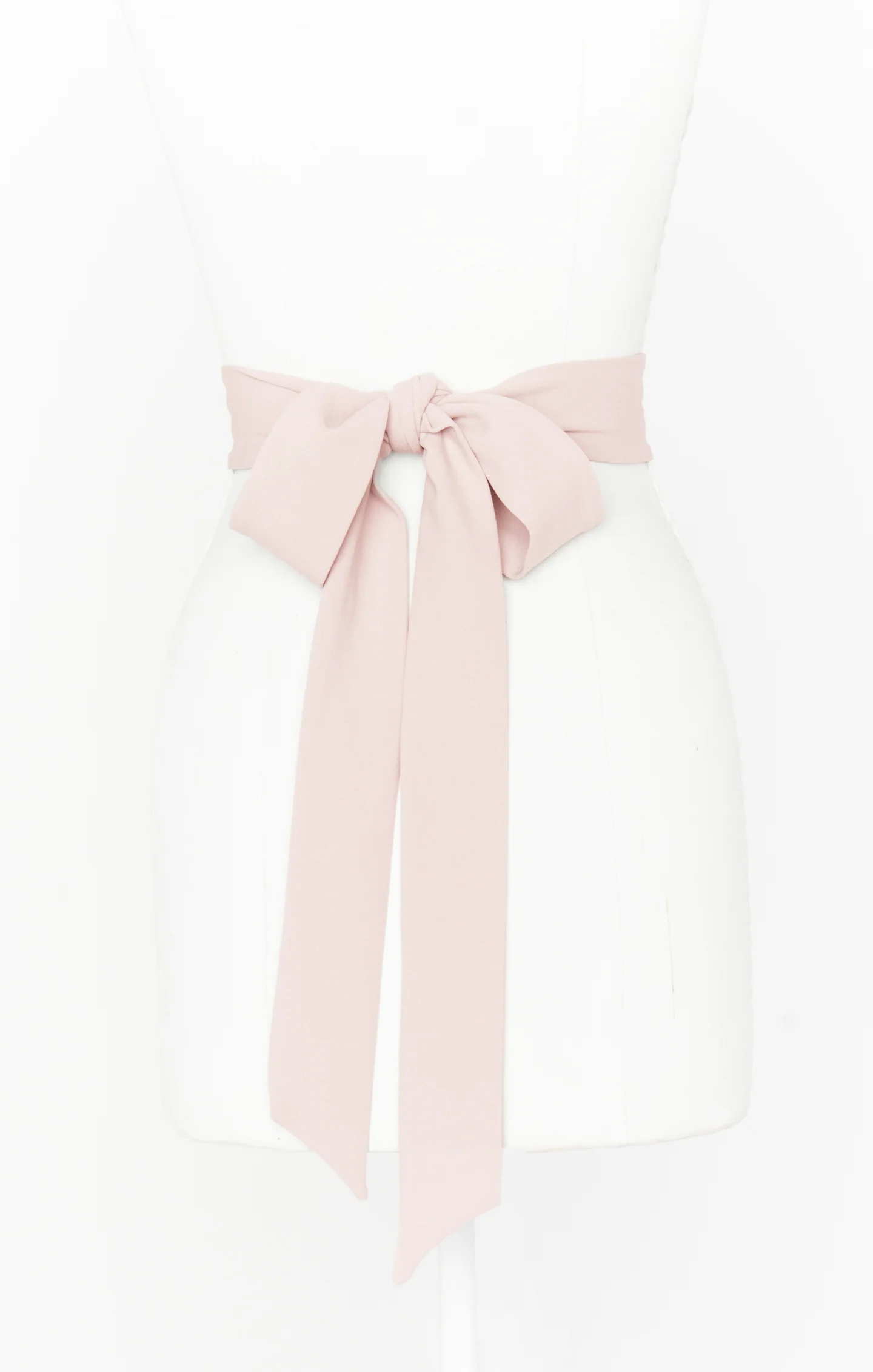 Bridesmaid Sash ~ Dusty Blush Stretch