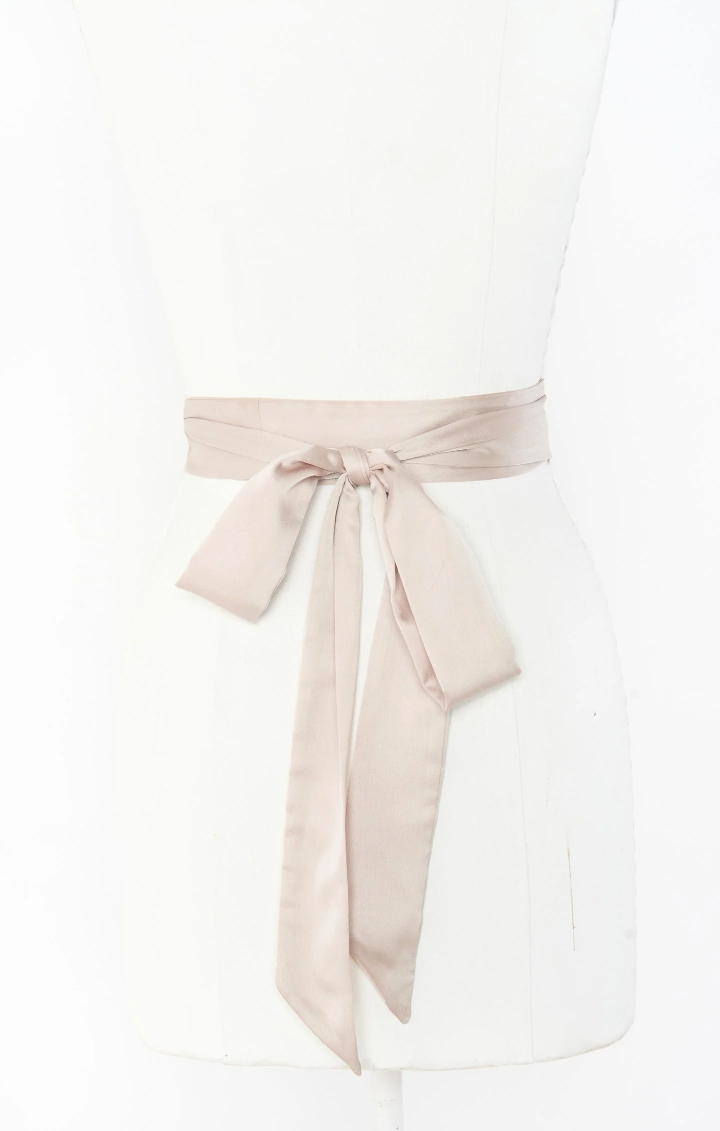 Bridesmaid Sash ~ Show Me The Ring Luxe Satin - Image 2