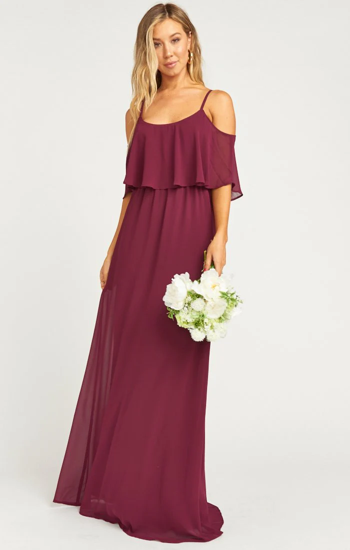 Caitlin Ruffle Maxi Dress - Image 17