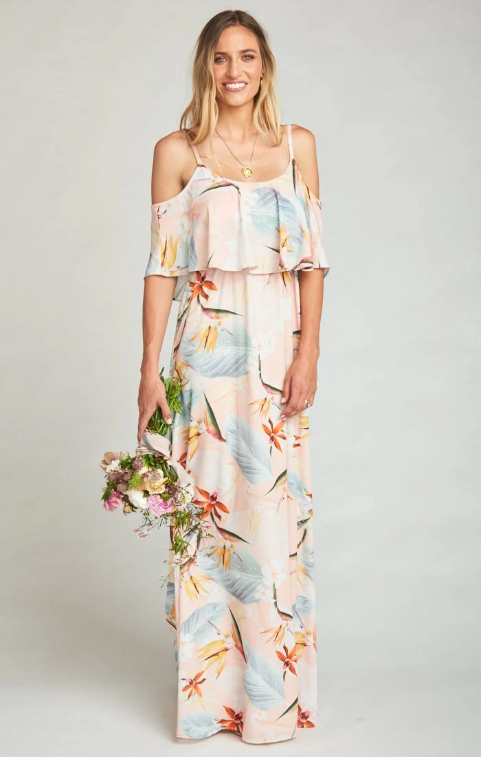 Caitlin Ruffle Maxi Dress - Image 19