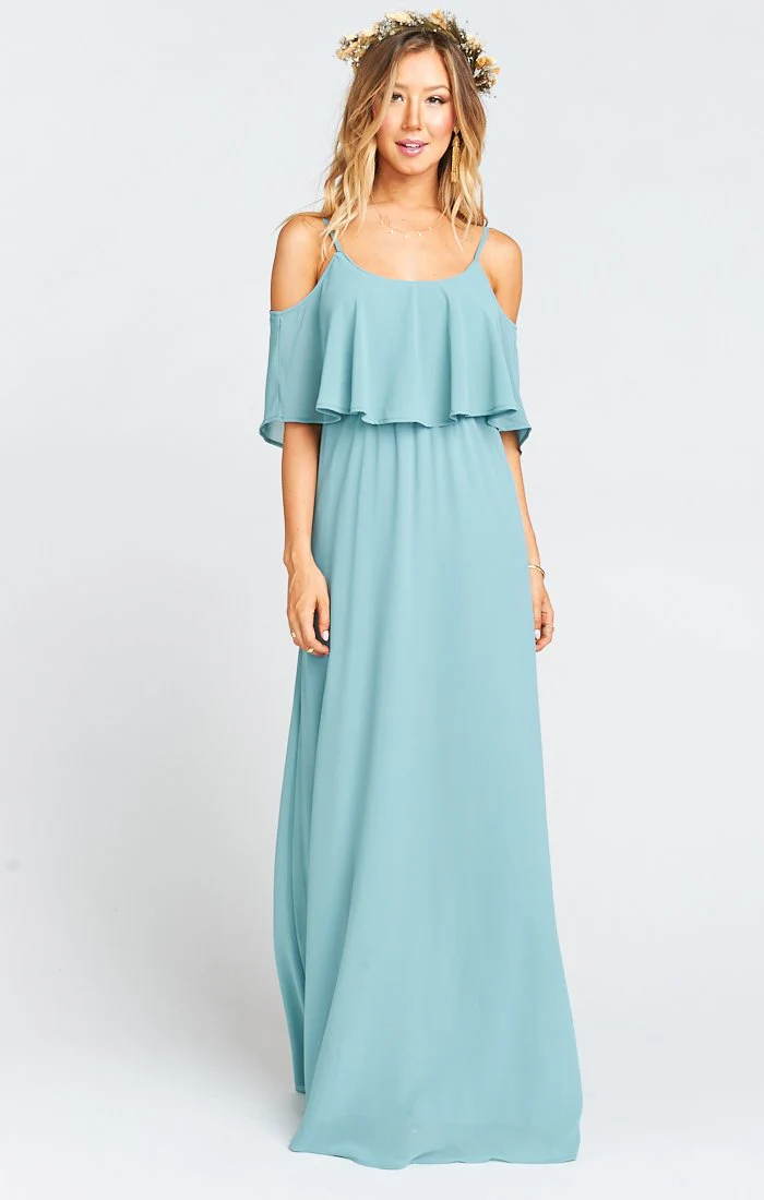Caitlin Ruffle Maxi Dress - Image 20