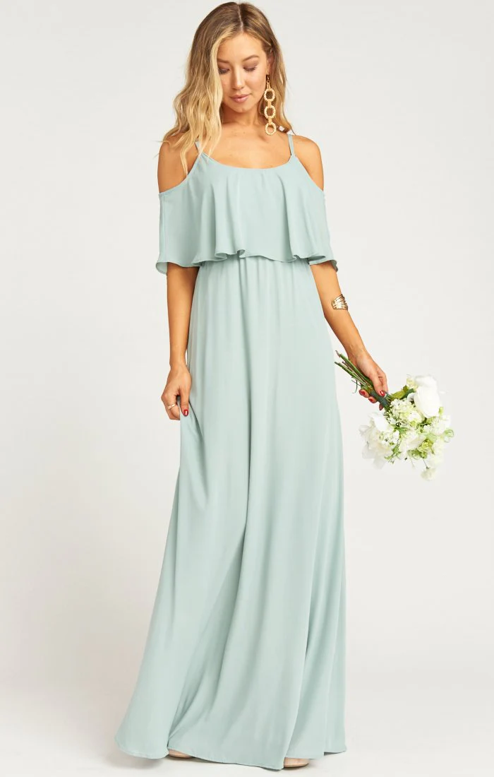 Caitlin Ruffle Maxi Dress - Image 25