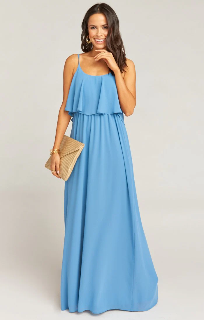 Caitlin Ruffle Maxi Dress - Image 4