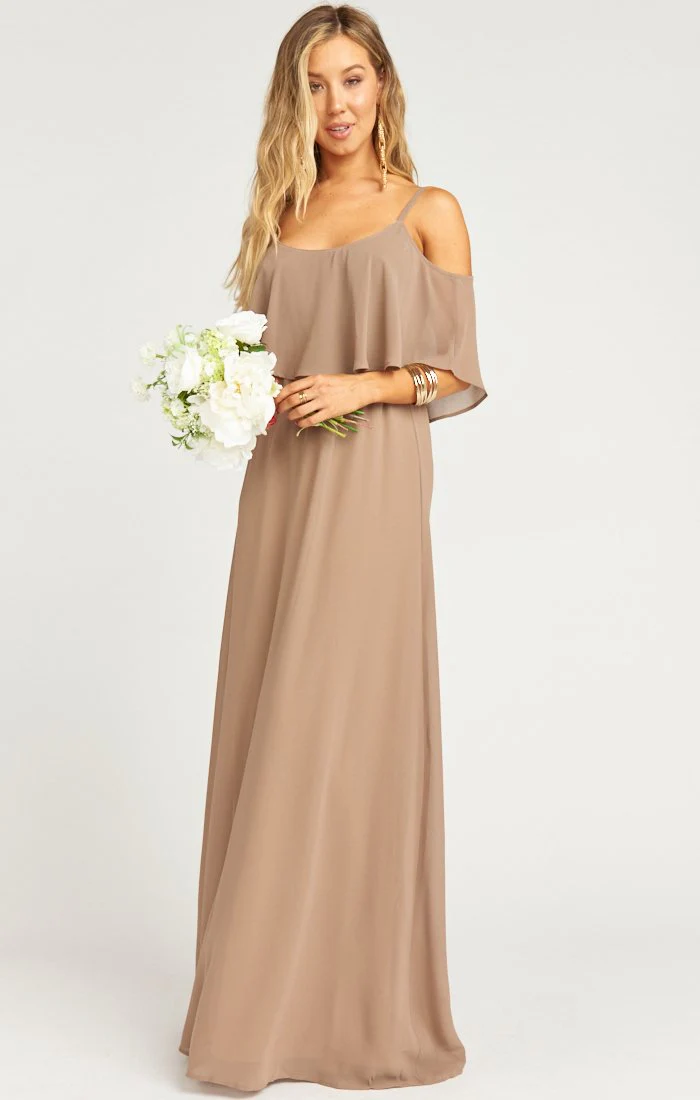 Caitlin Ruffle Maxi Dress - Image 7