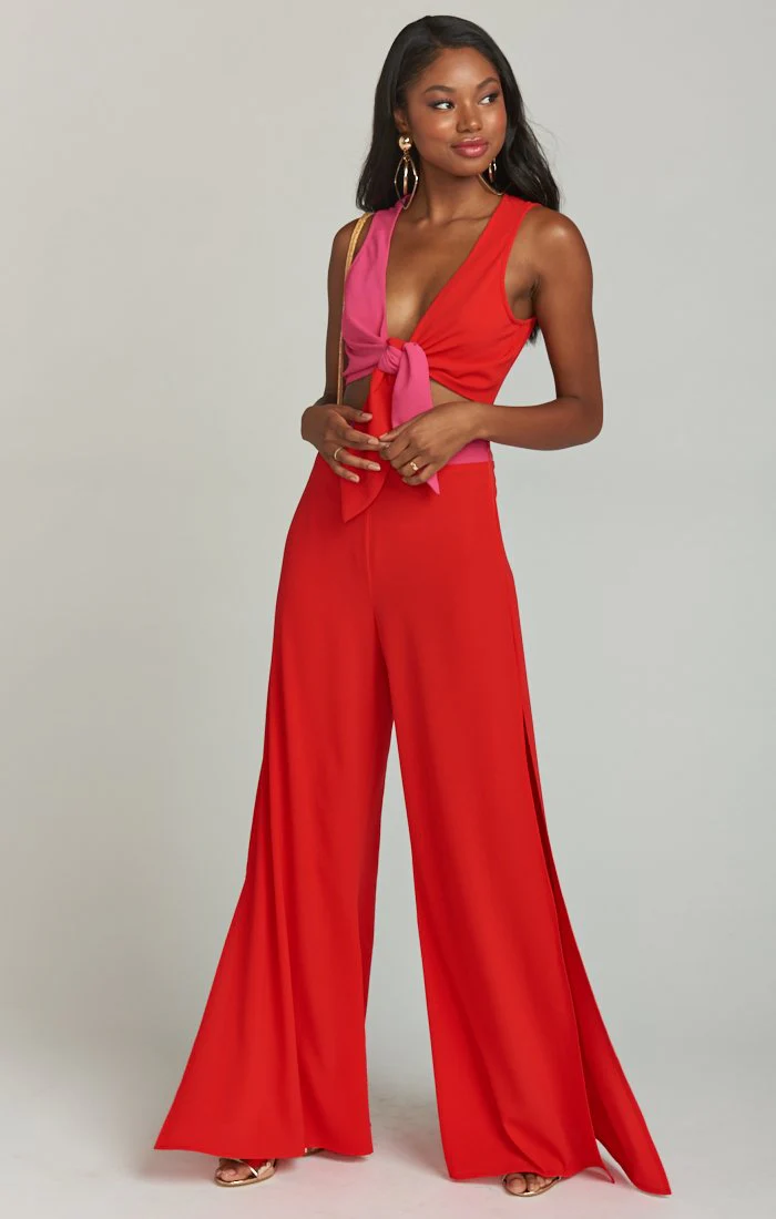 Campbell High Slit Pants - Image 2