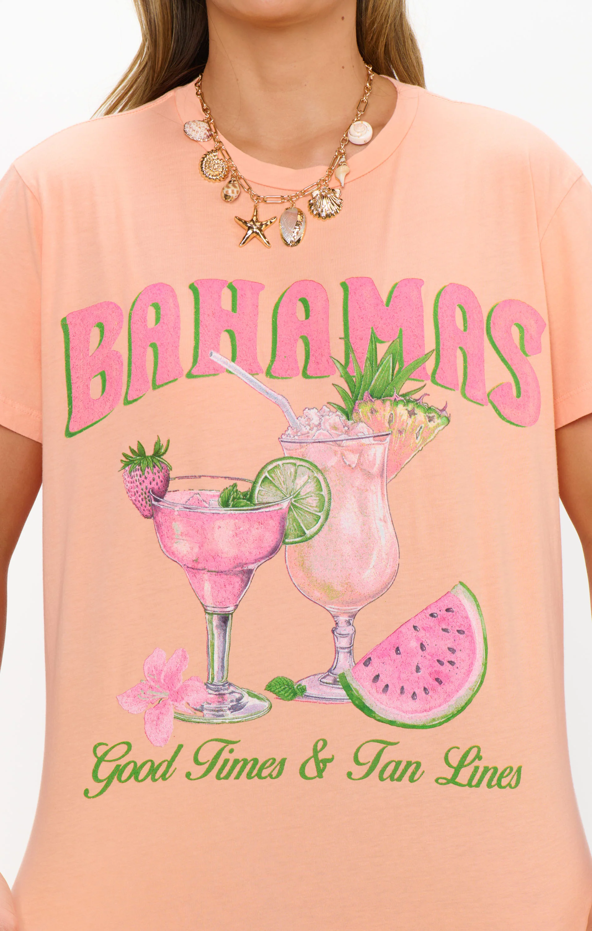 Check In Tee ~ Bahamas Graphic - Image 3