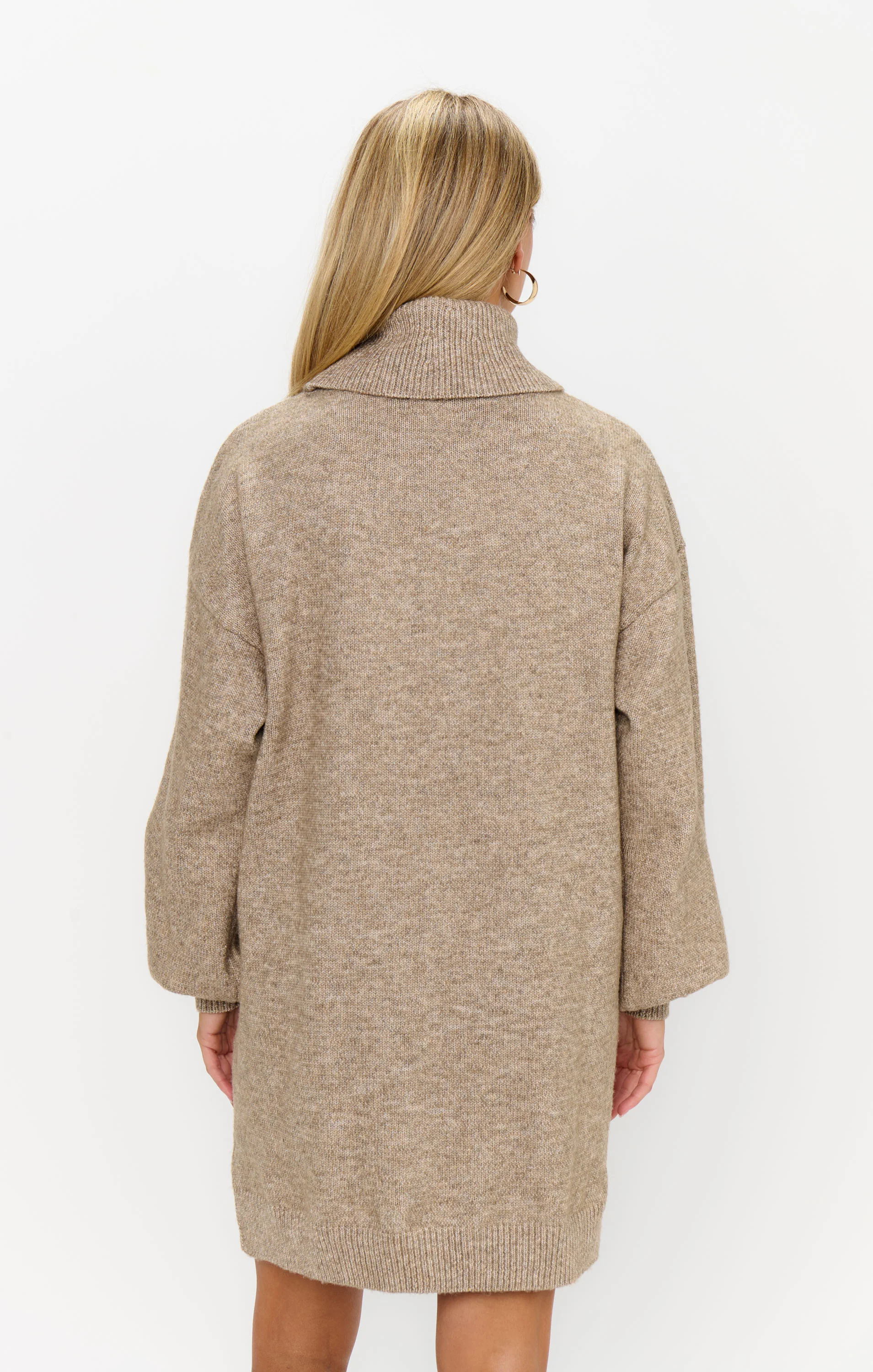 Chester Sweater Dress ~ Oatmeal Knit - Image 4