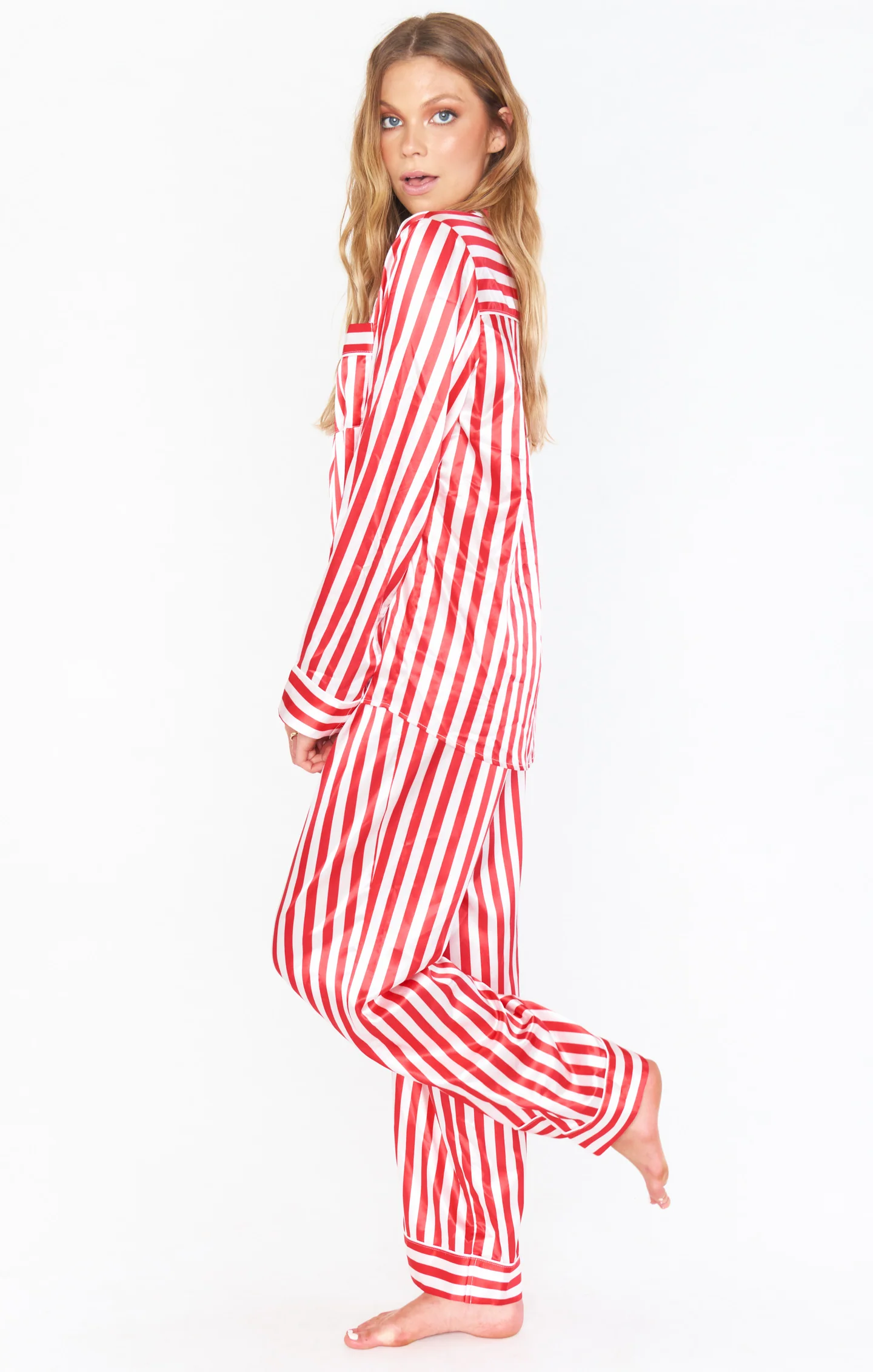 Classic PJ Set ~ Peppermint Stripe - Image 9