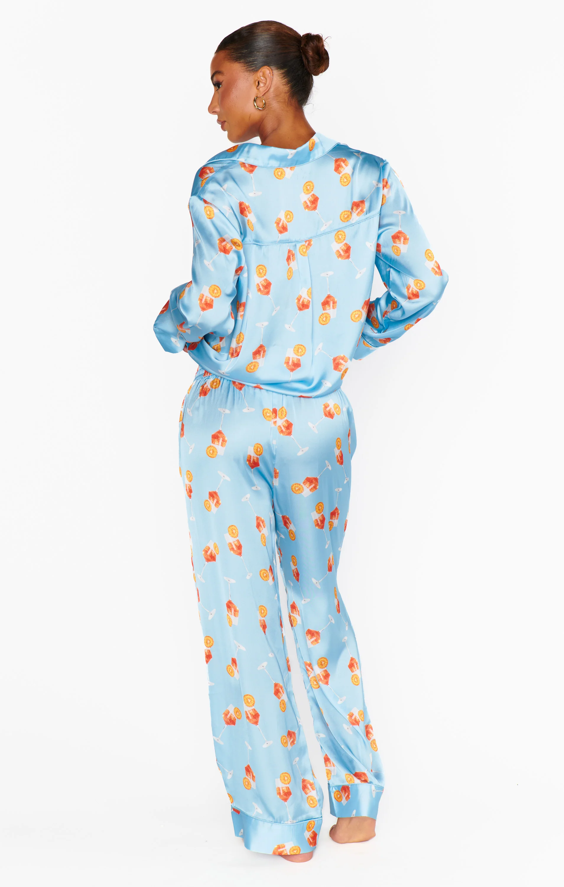 Classic PJ Set ~ Saint Spritz Silky - Image 4